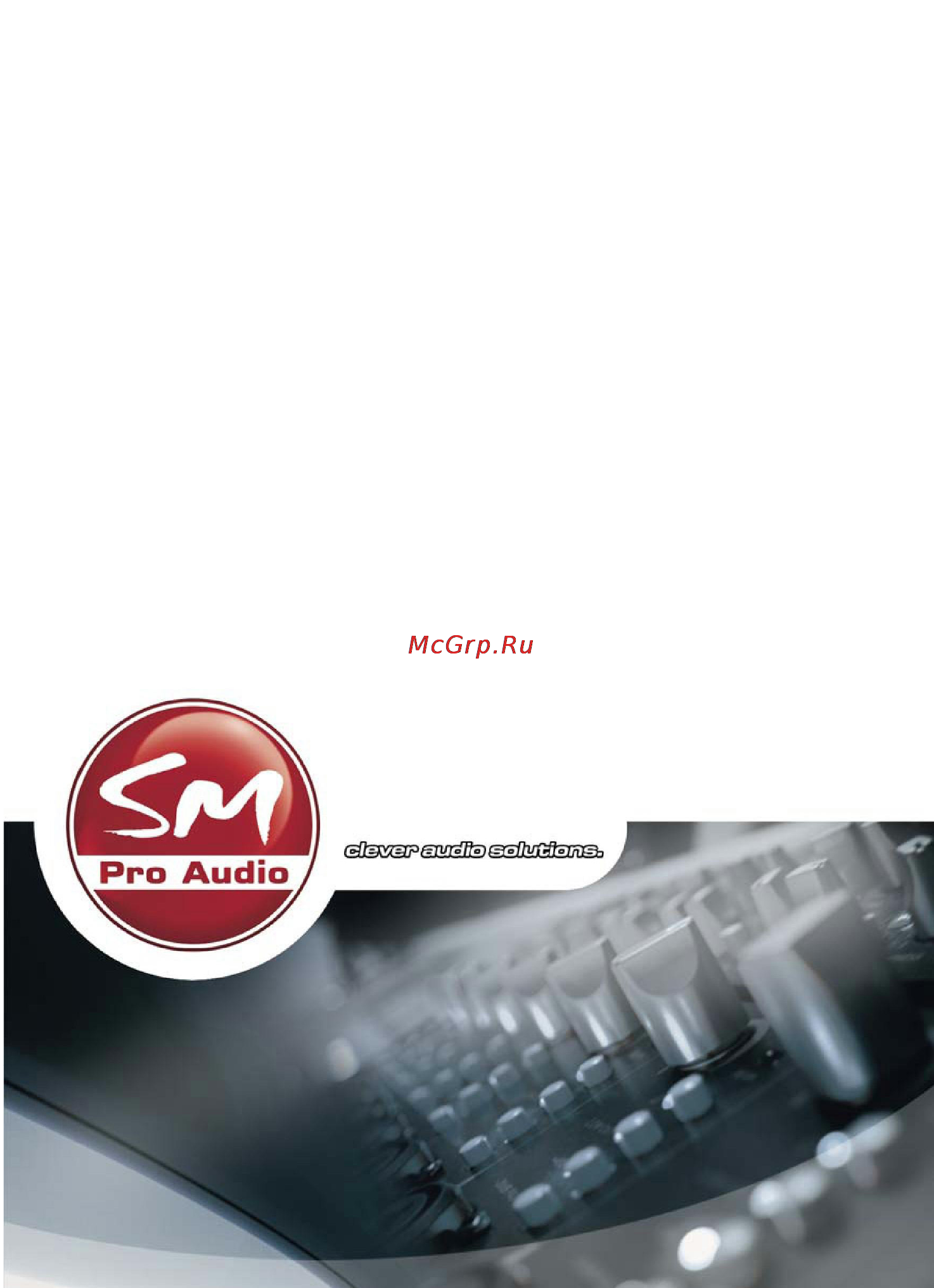 Sm Pro Audio DI8-E Инструкция по эксплуатации онлайн
