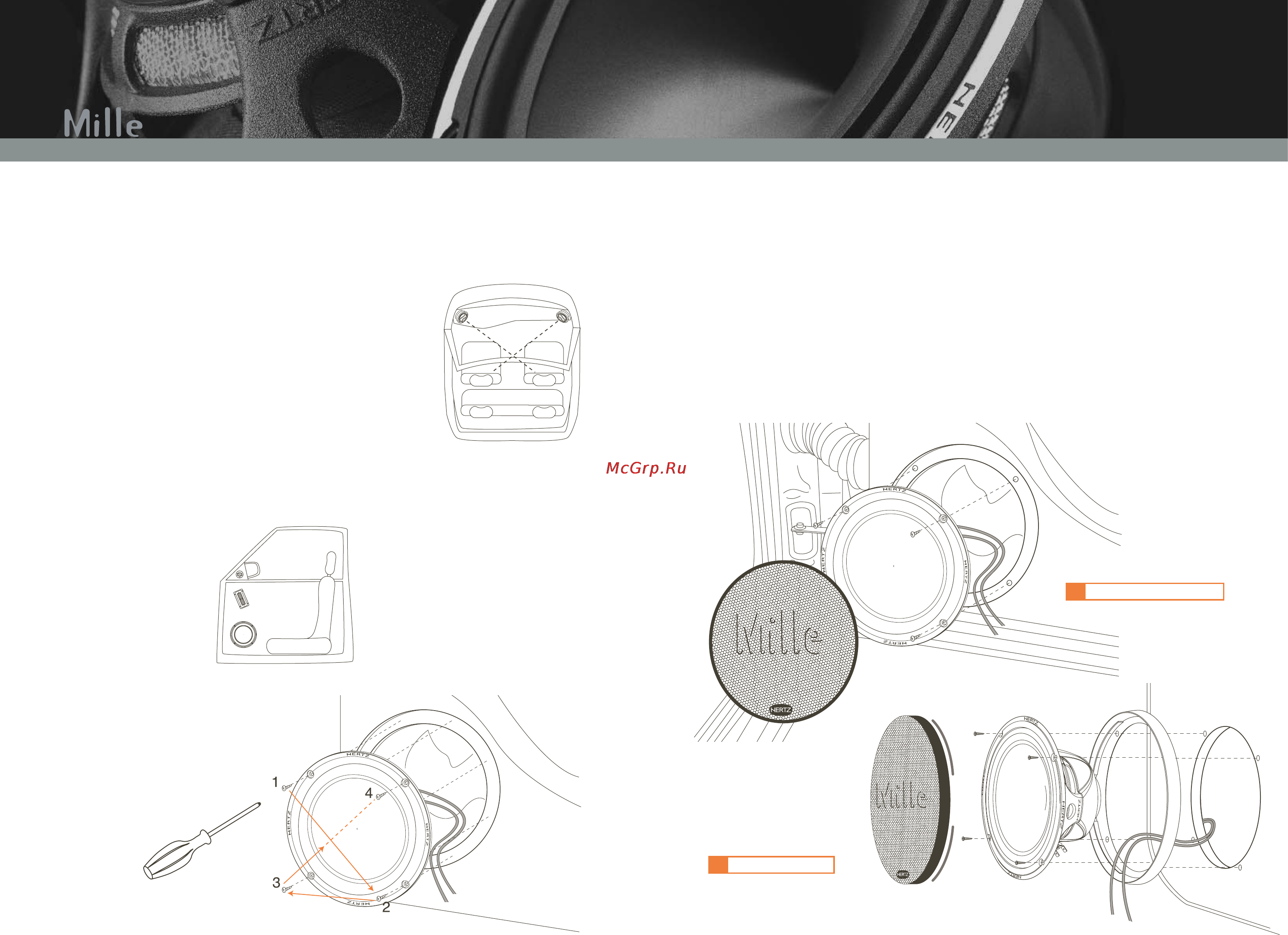 Hertz ML 500 R [11/36] Installation patterns