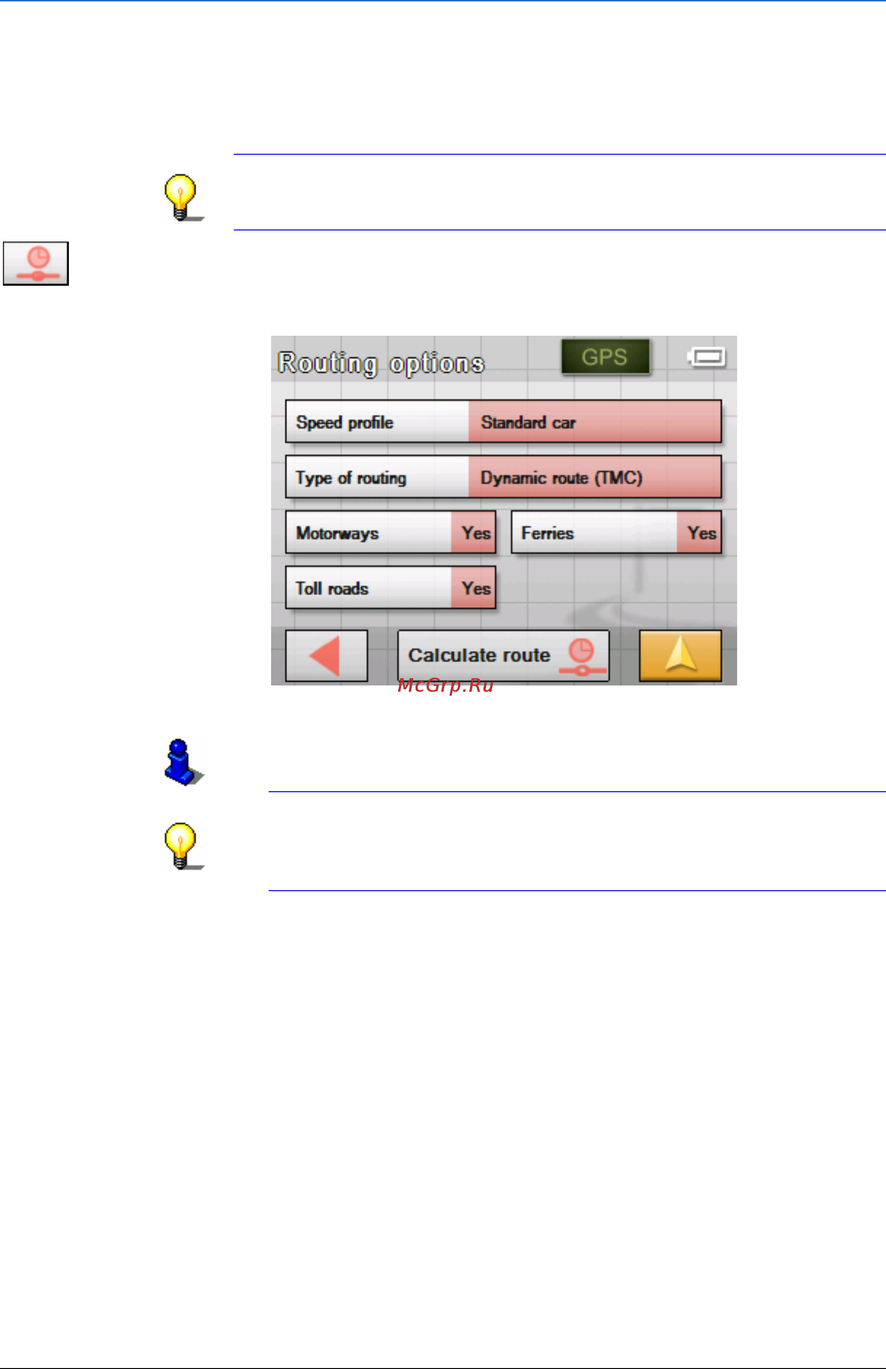 Sony NV-U50T [57/96] Calculating the route