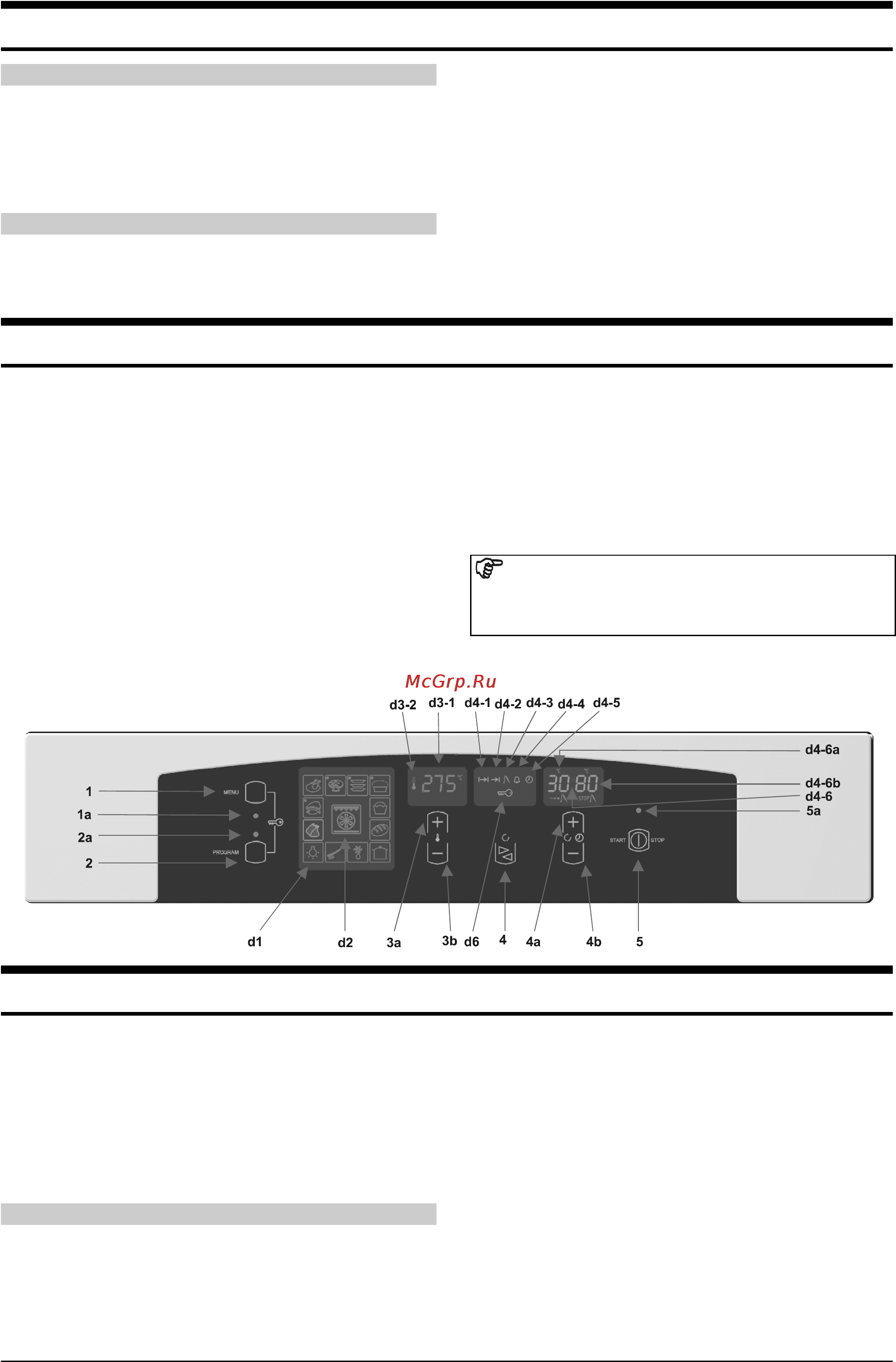 Gorenje B1-ORA-E [3/20] Общие возможности установки режимов работы духовки