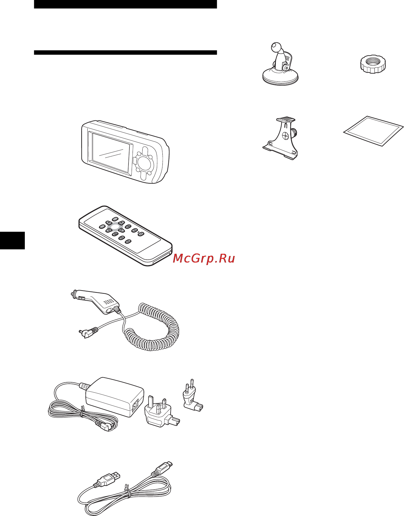 Sony NVX-P1 [6/204] Getting started