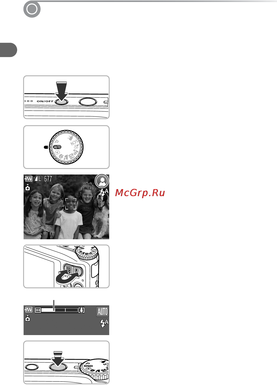 Canon PowerShot A3100 IS Silver [18/36] Включите камеру