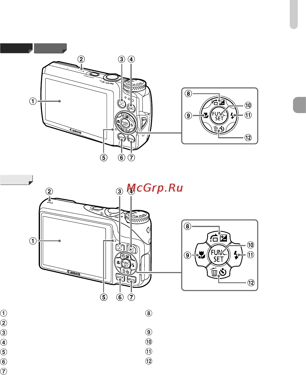 Canon PowerShot A2200 Silver Инструкция по эксплуатации онлайн [45/201] 10527