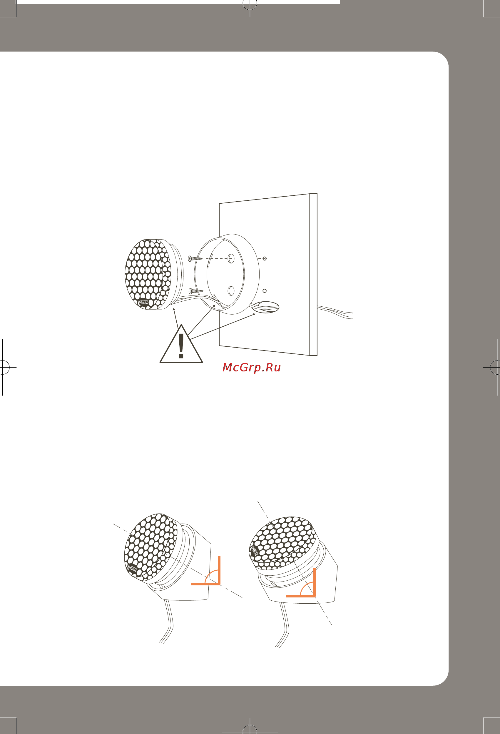 Hertz Space 8 [10/40] Surface mounting