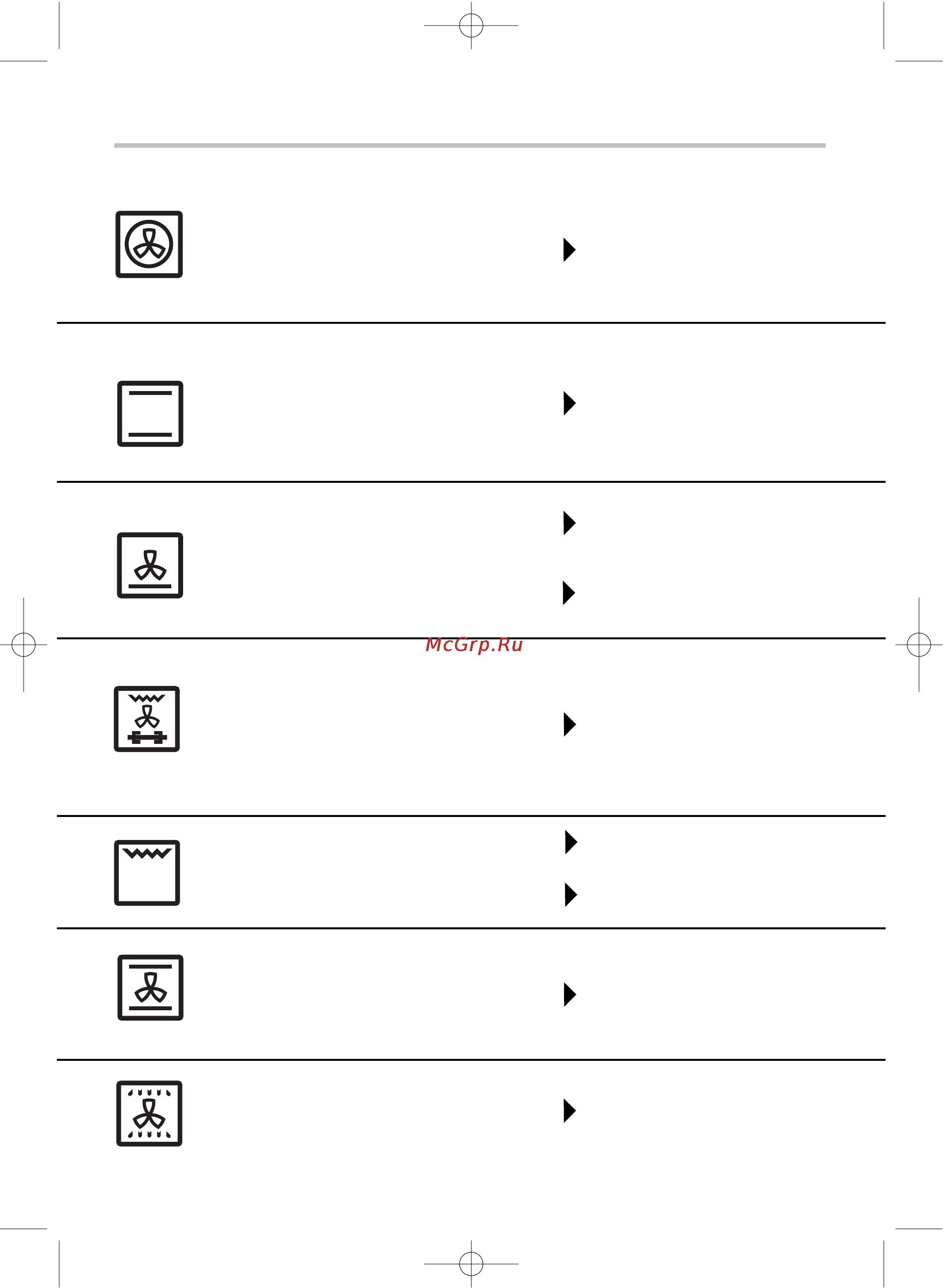 Fagor 5H-760 [16/120] Symbool functie beschrijving