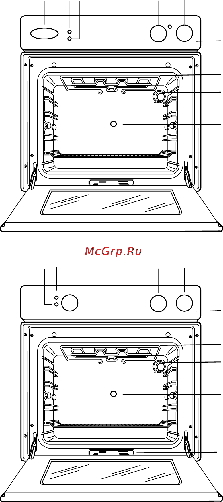 Electrolux EOG 621 [3/14] Описание прибора