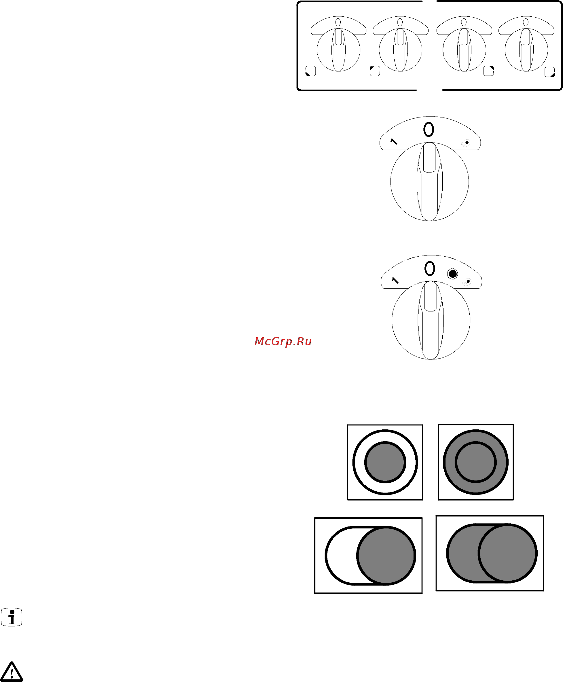 Electrolux EON 946 [10/32] Переключатели управления варочной поверхностью