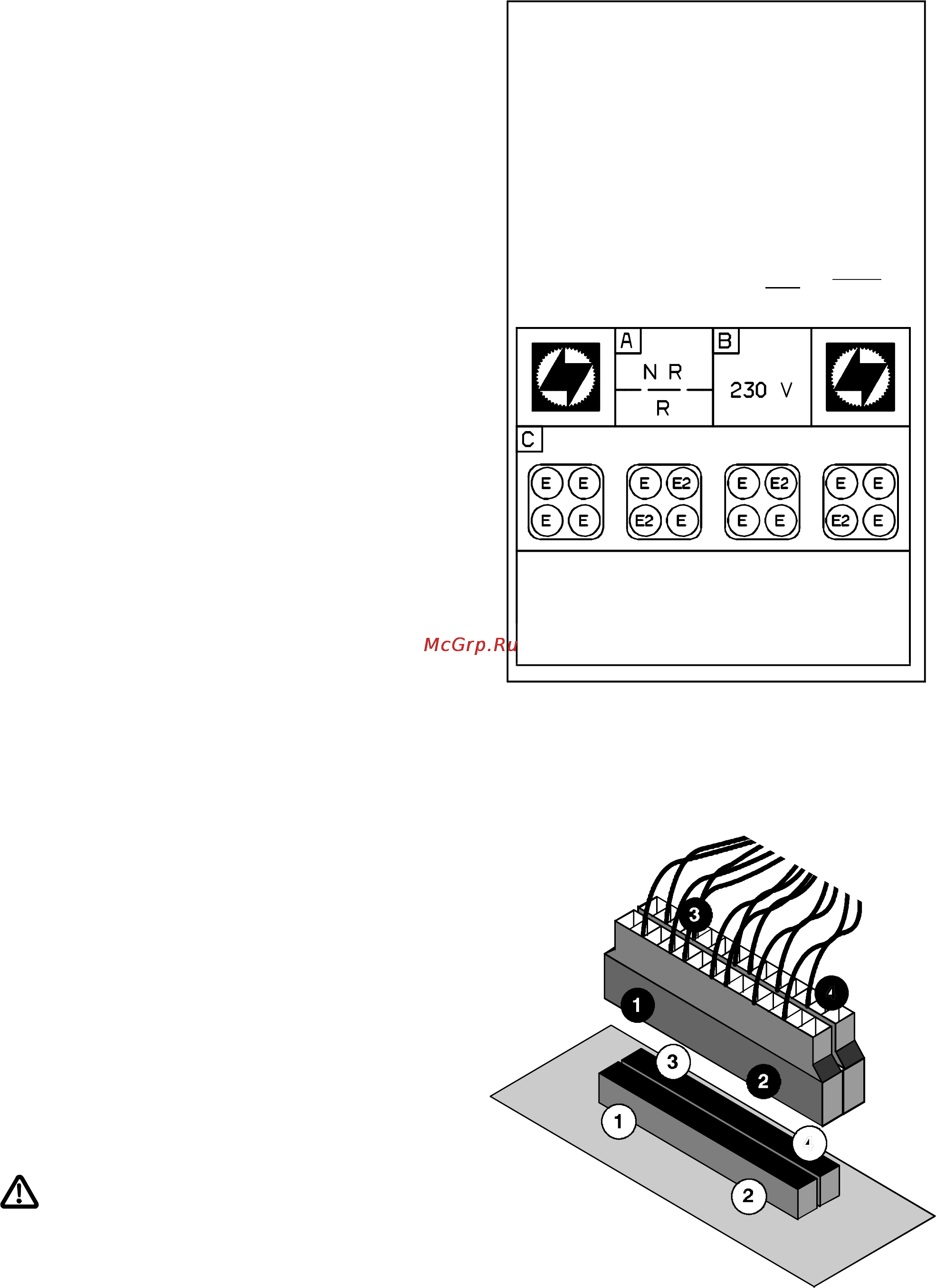 Electrolux EON 946 [31/32] Подключение варочной поверхности