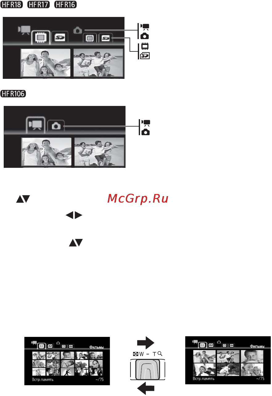 Canon Legria HF R106 E Kit Инструкция по эксплуатации онлайн [47/188] 10615