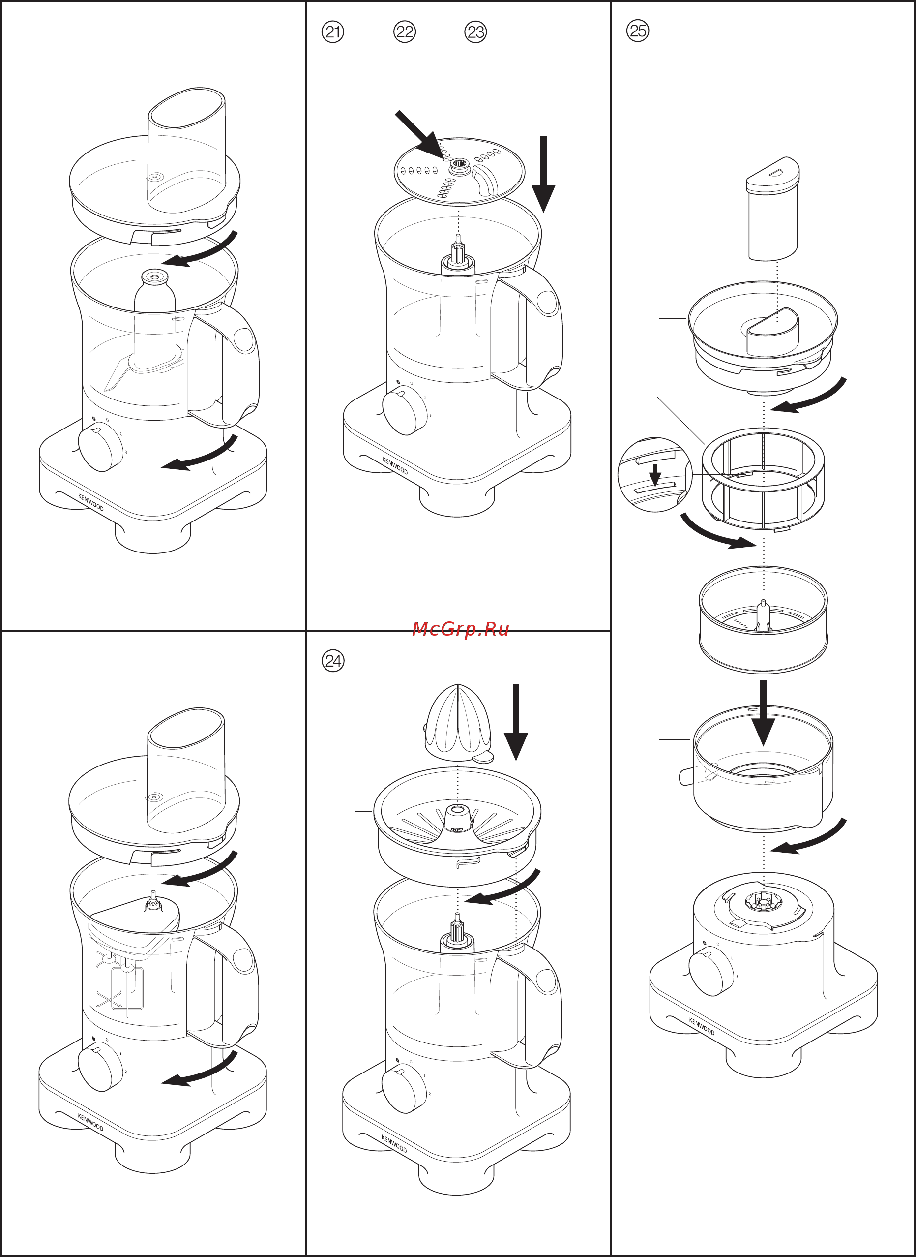 Kenwood FP 270 Инструкция по эксплуатации онлайн [3/8] 10623
