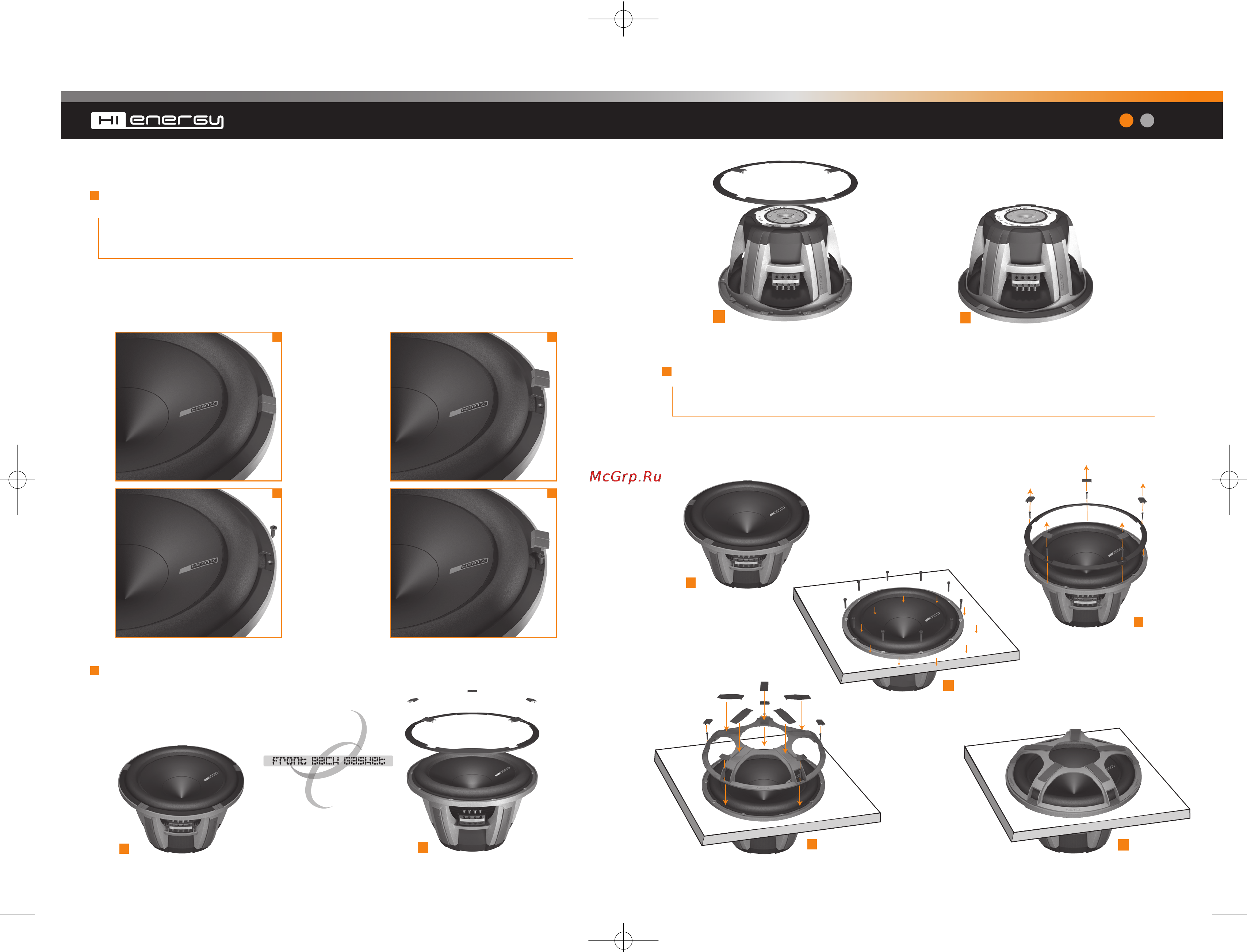 Hertz HX 300D [10/12] Come fissare il sub fixing your sub