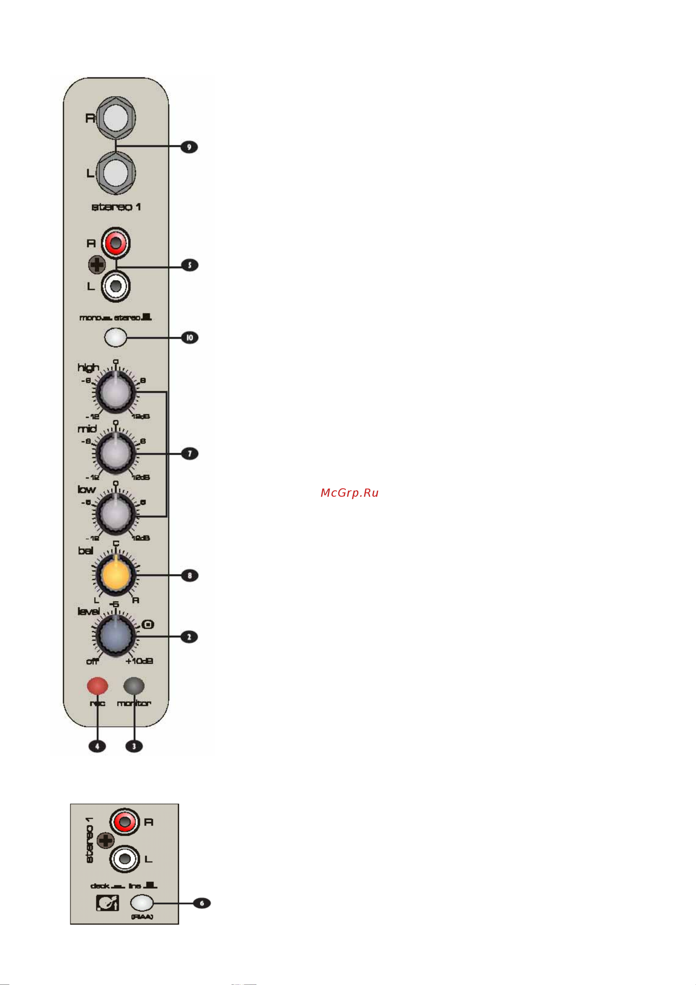 Soundcraft COMPACT 10 [25/44] Каналы стерео входа stereo input