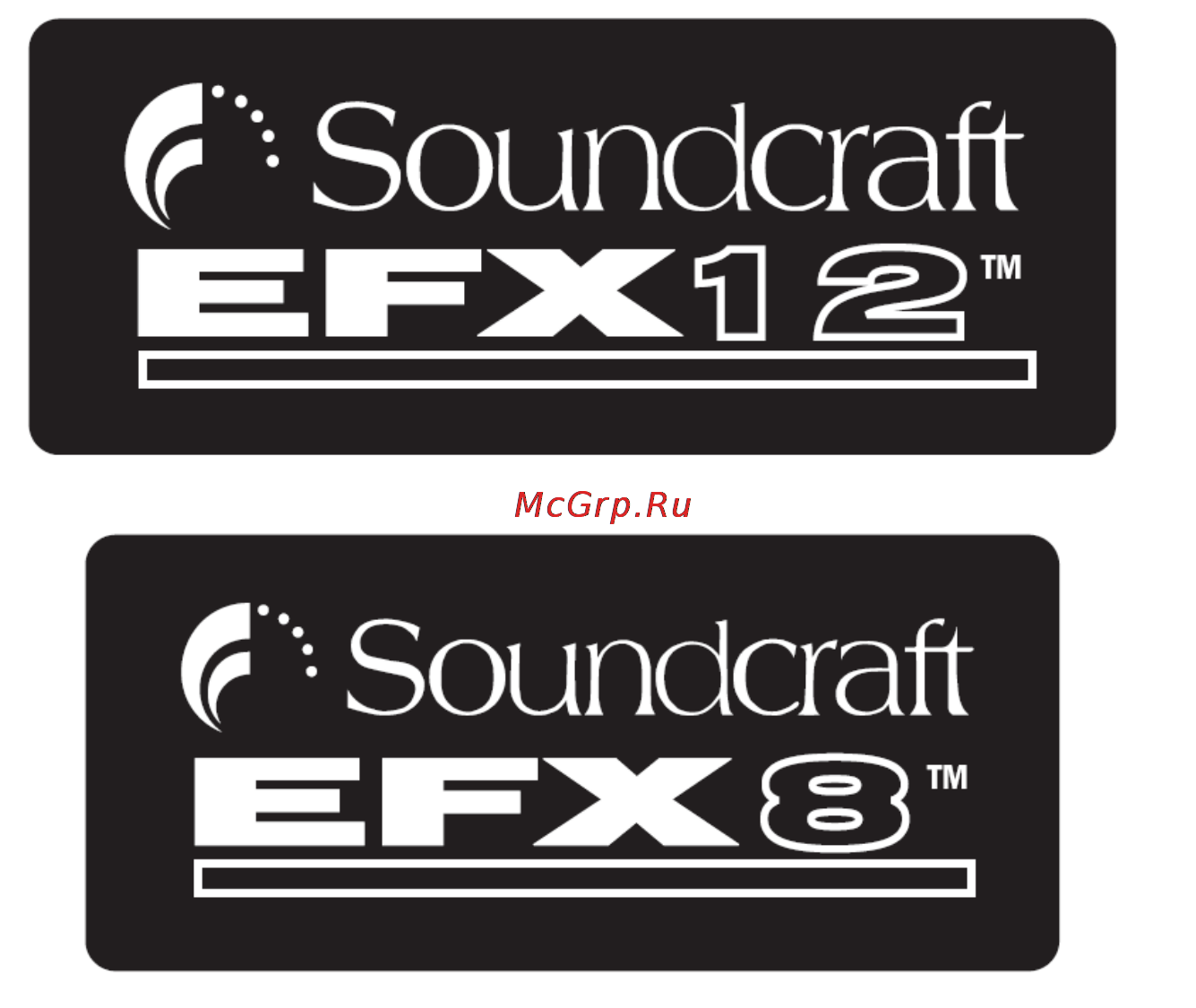 Soundcraft EFX12 Инструкция по эксплуатации онлайн