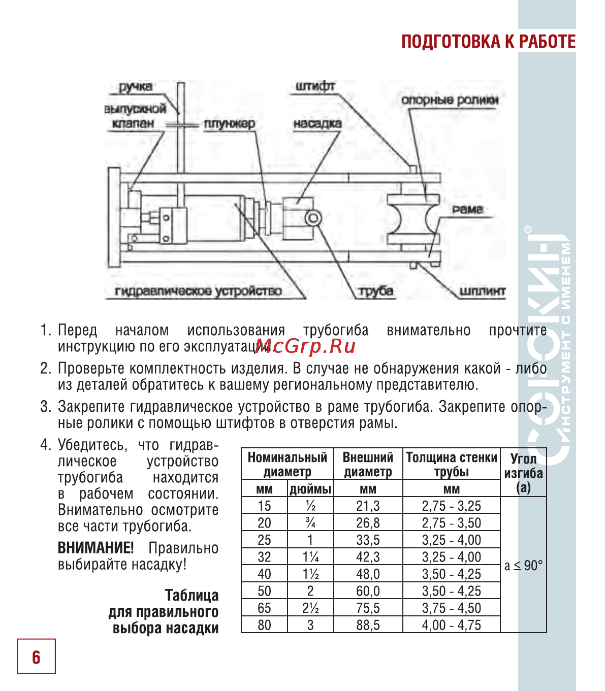 Сорокин 7.84 [7/14] Подготовка к работе
