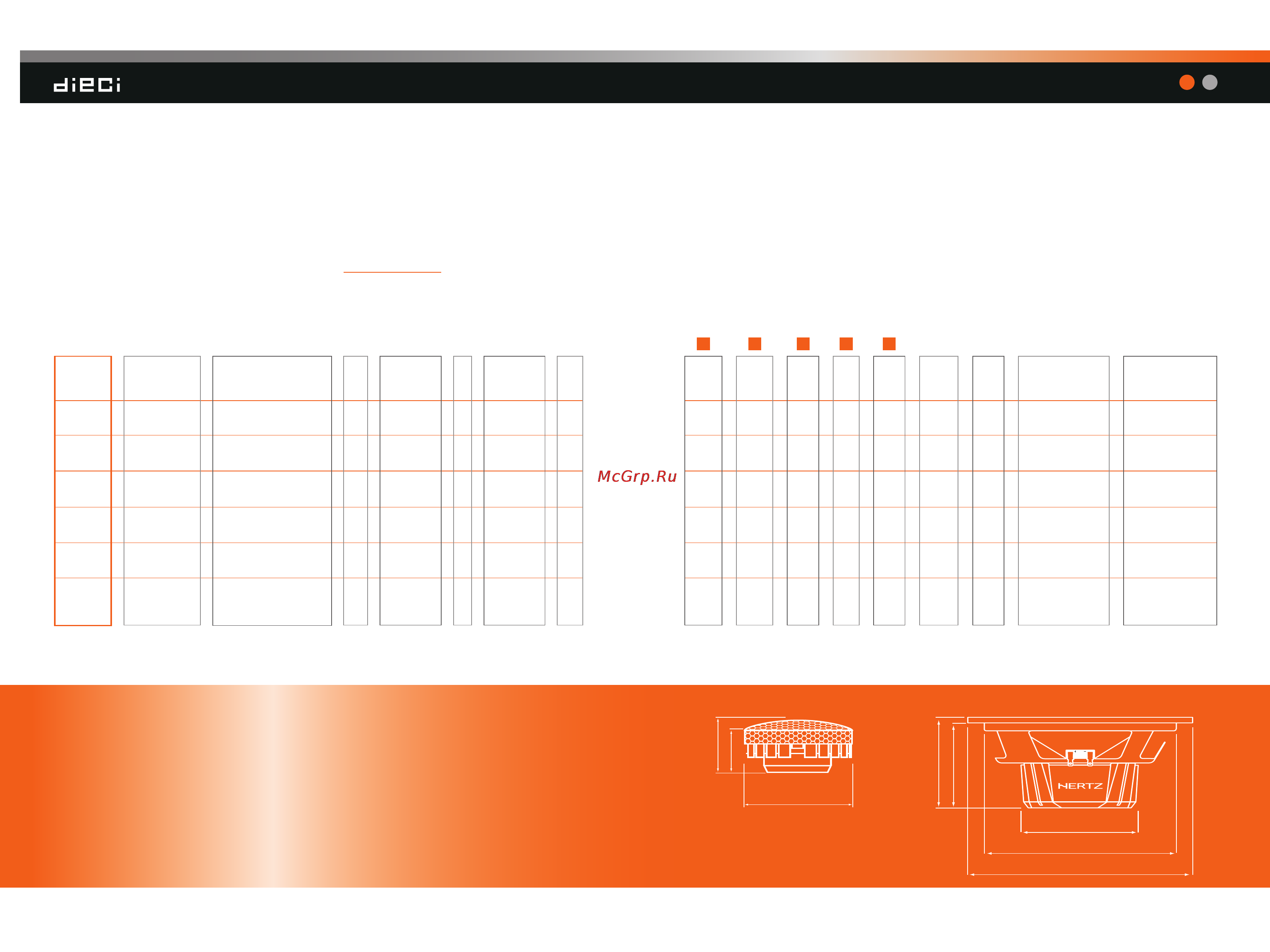 Hertz DSK 165 [8/8] Technical specifications
