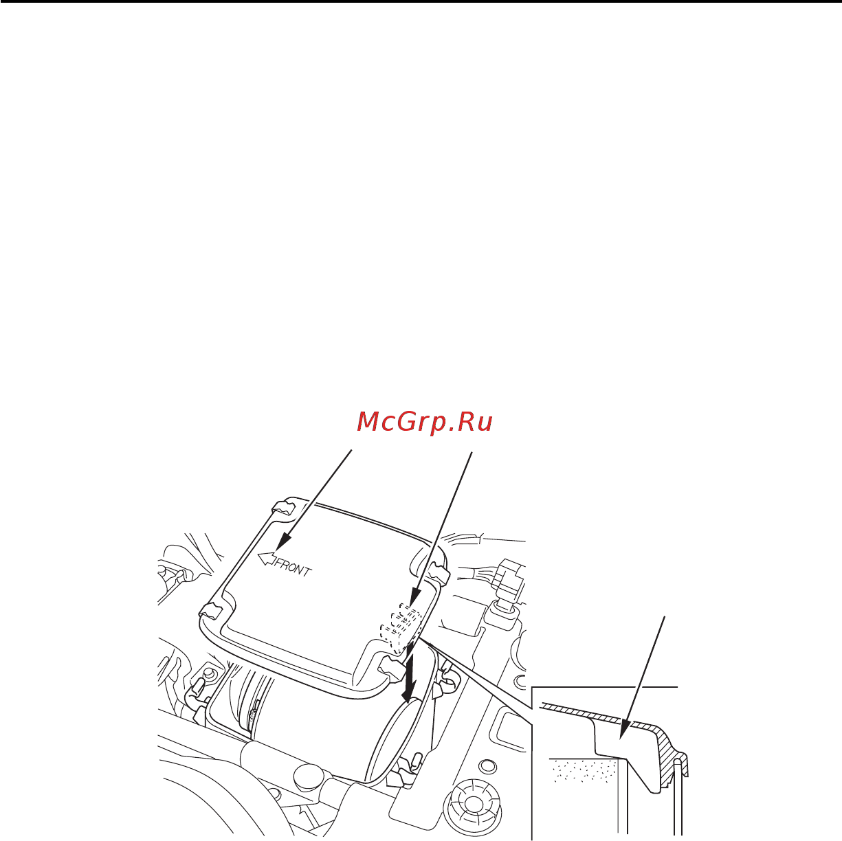 Honda TRX420FA (2009-2011) [138/234] Воздушный фильтр