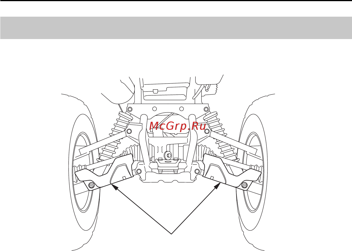 Honda TRX420FA (2009-2011) [166/234] Защитные элементы