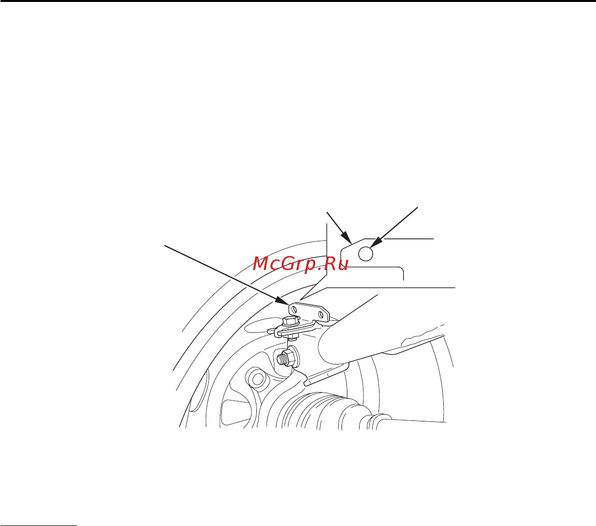 Honda TRX420FA (2009-2011) [167/234] Скребок
