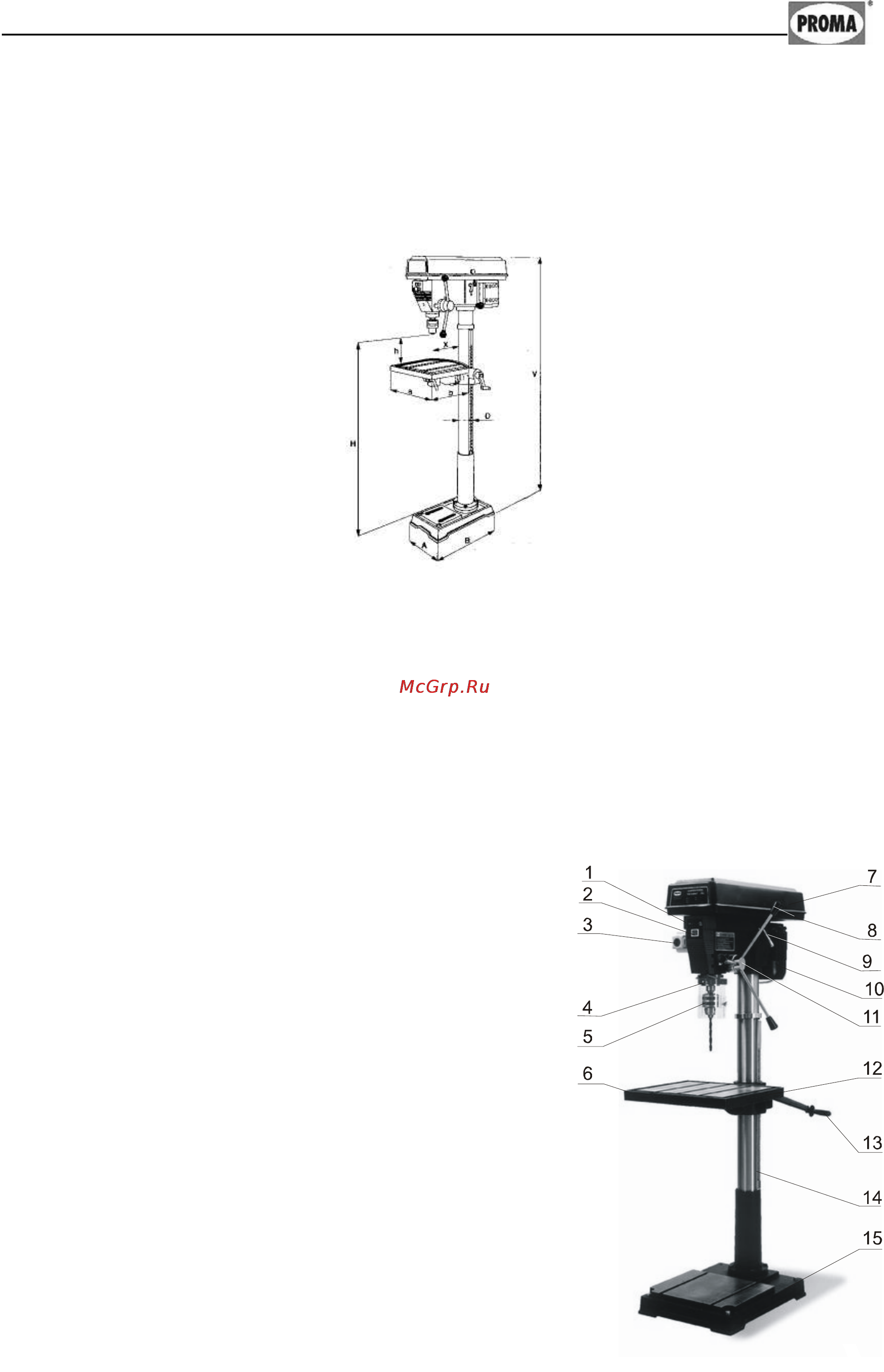 Proma E-2020F/400 25402001 Инструкция по эксплуатации онлайн [5/21] 11082