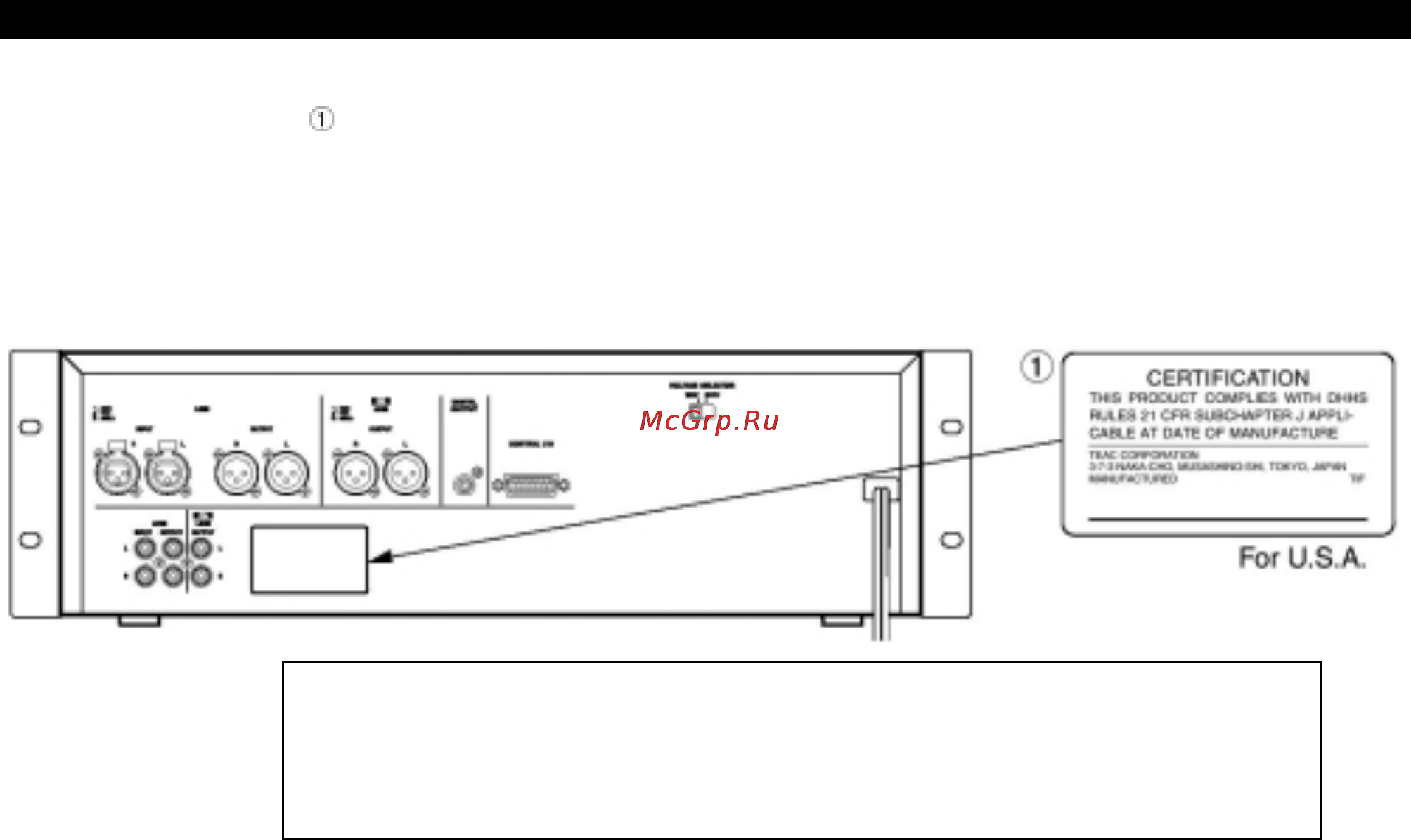 Tascam CD-A700 [3/18] Руководство по эксплуатации tascam cd a700
