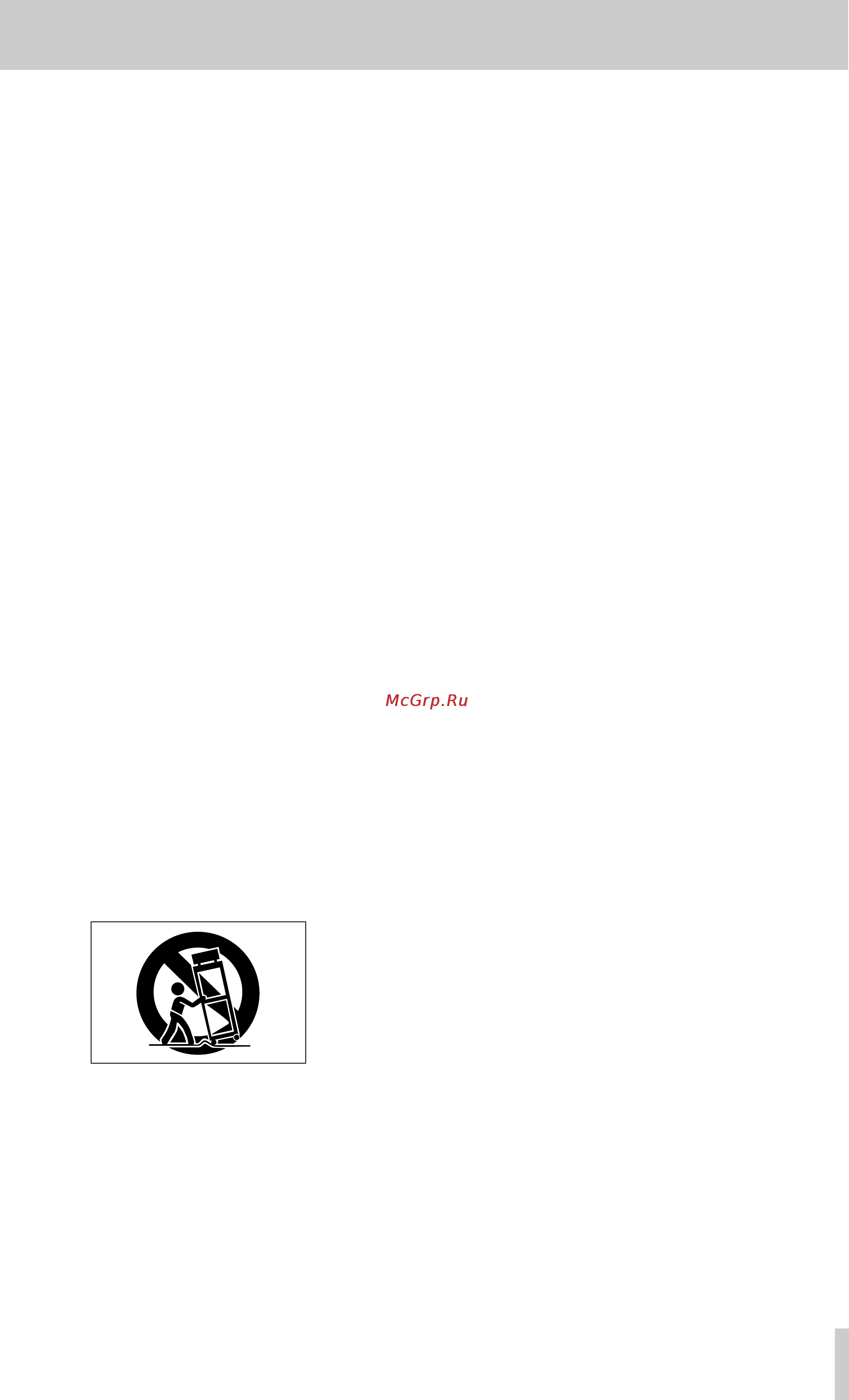 Tascam CD-X1700 [3/48] Important safety instructions 1 english