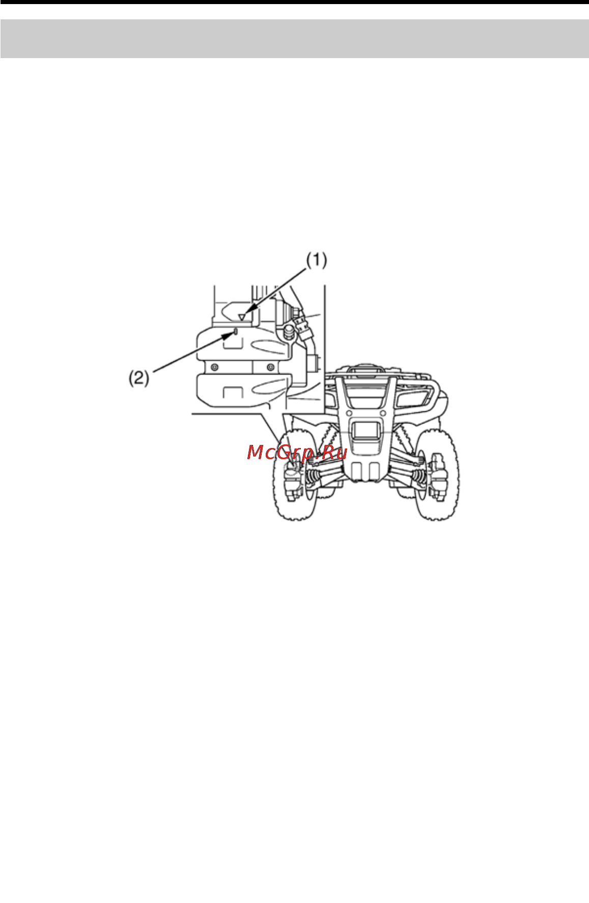 Honda TRX500FA (2004-2011) [161/232] Тормоза