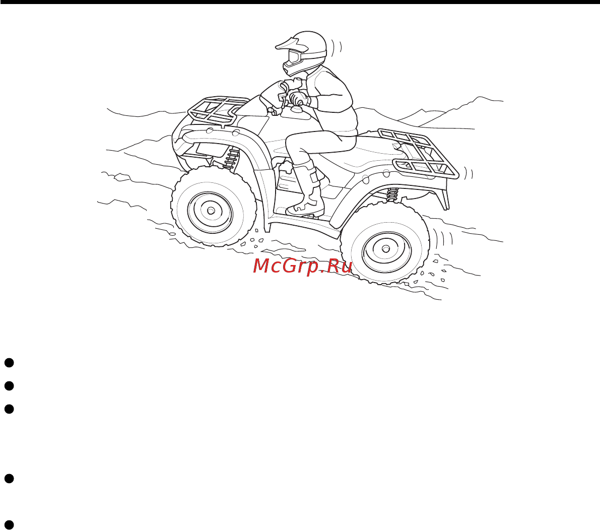 Honda TRX680FA (2005-2011) [94/235] Вождение мотовездехода