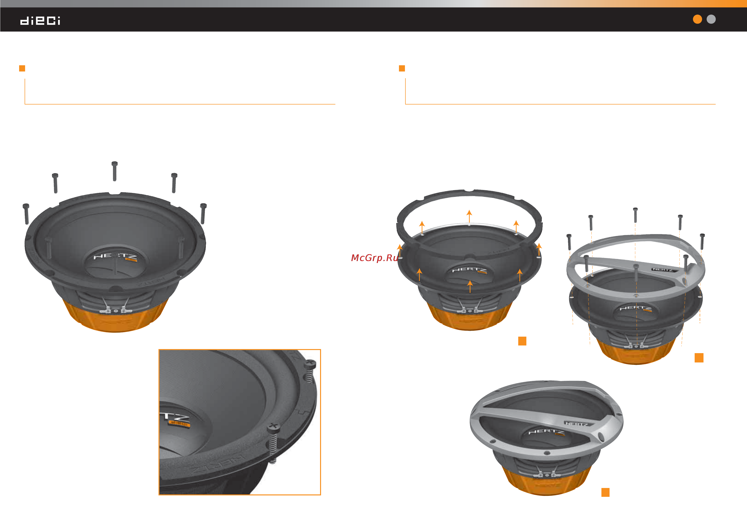 Hertz DS 250 [8/10] Come fissare il sub mounting your sub