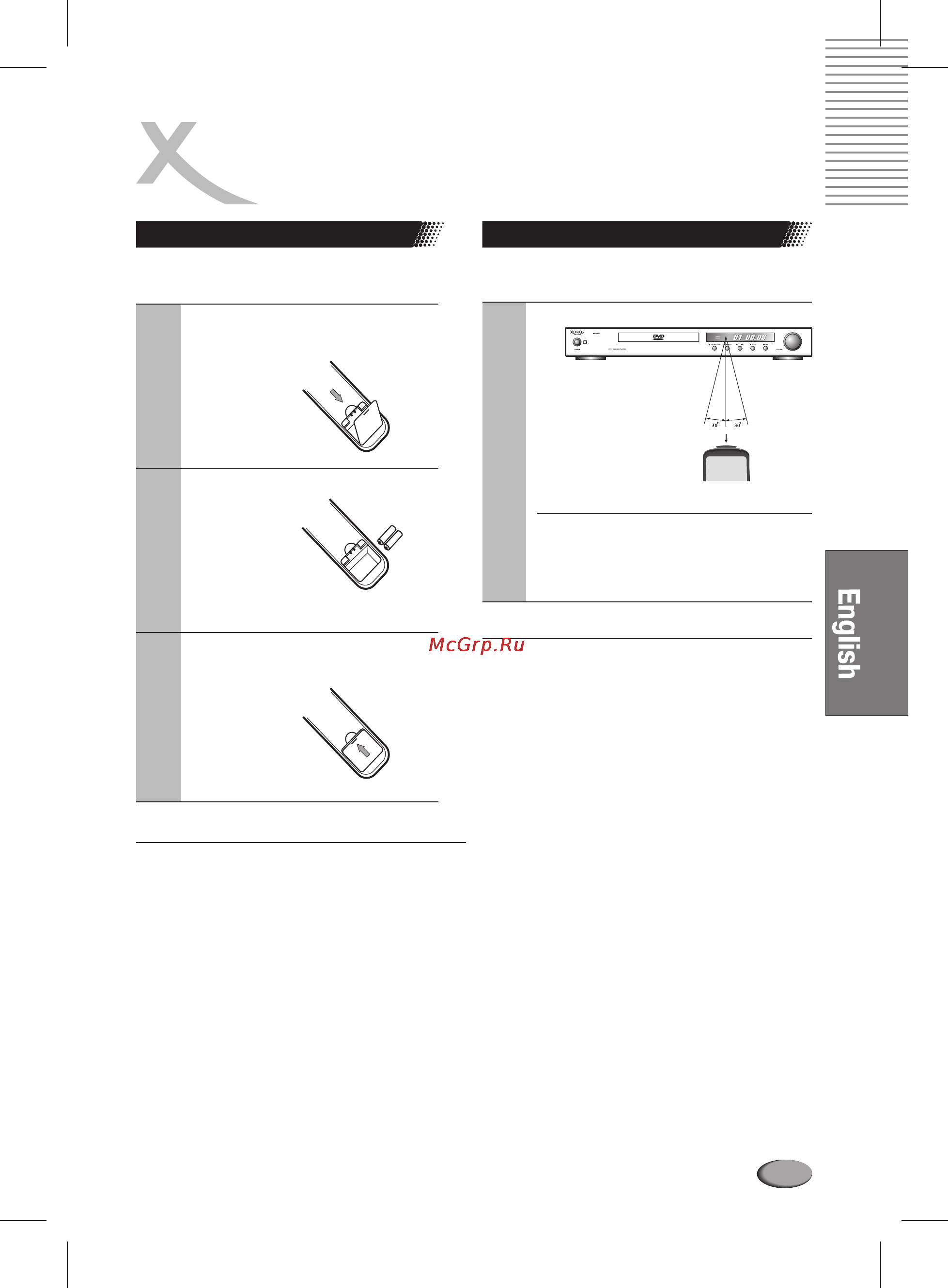 Xoro HSD 6000 [121/168] Outputs and control elements