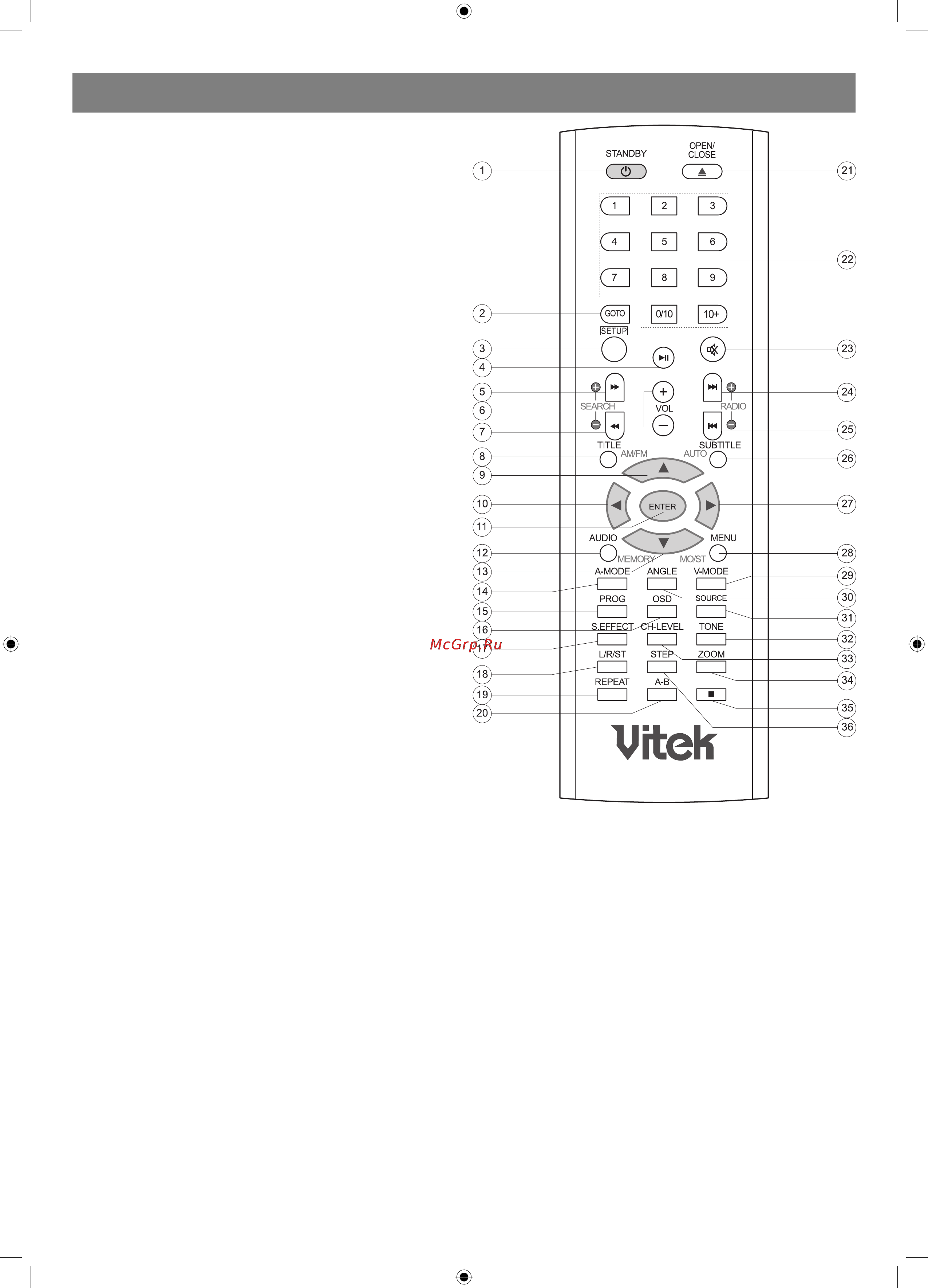 Vitek VT-4060 SR [52/60] Қазақ