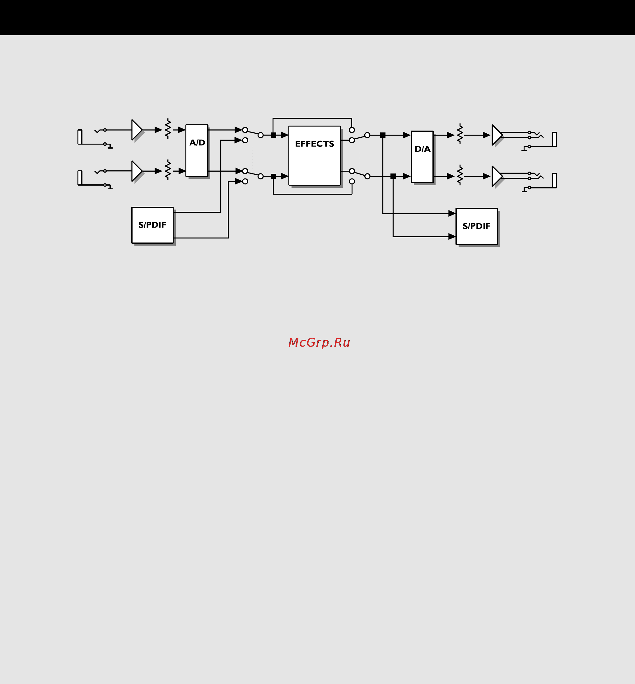 Tc Electronic G-FORCE [13/63] The signal flow