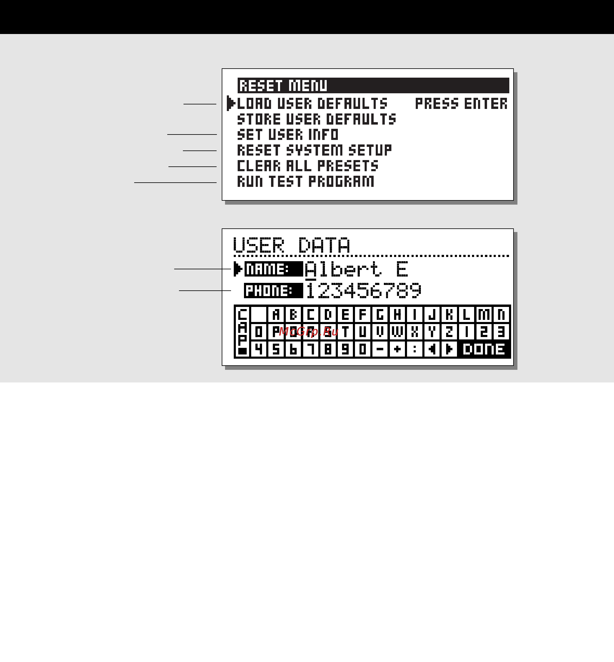 Tc Electronic G-FORCE [54/63] The reset page