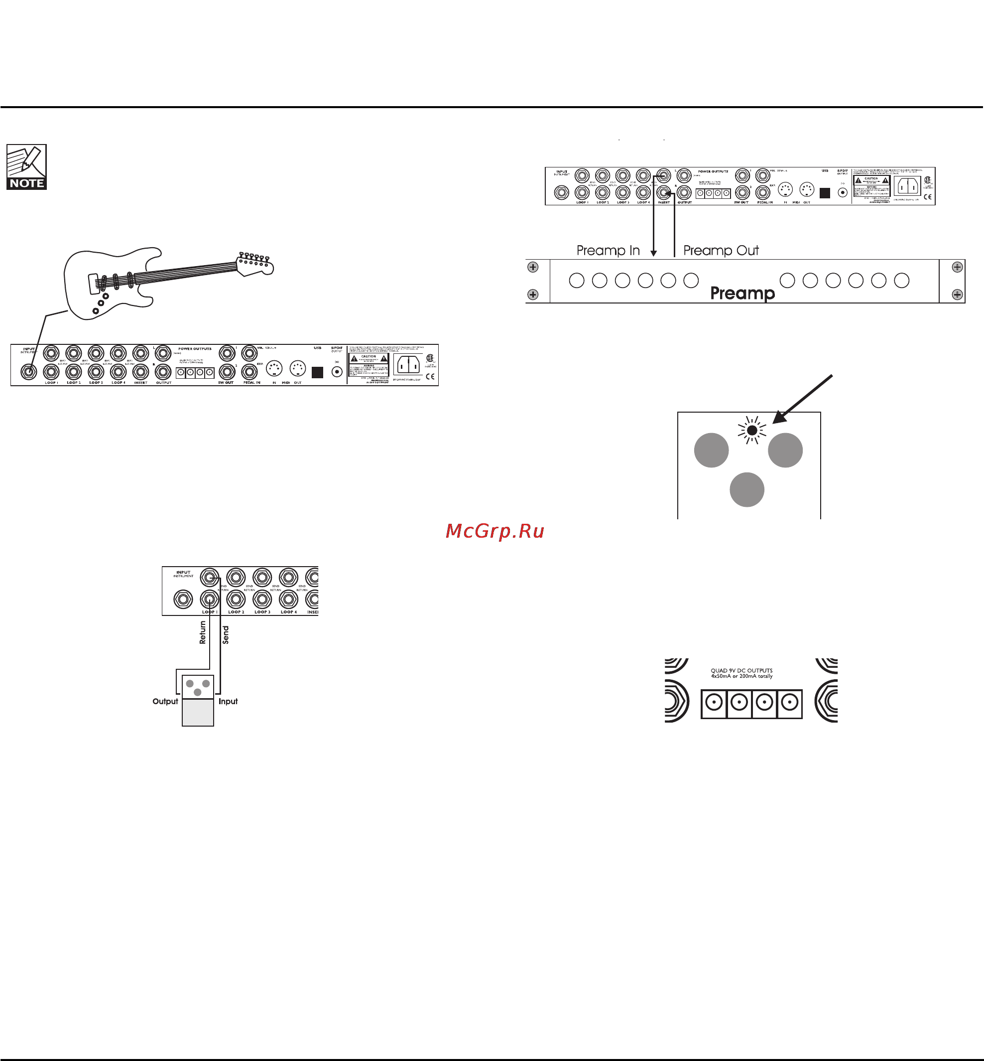 Tc Electronic G-SYSTEM [11/80] Quick setup guide