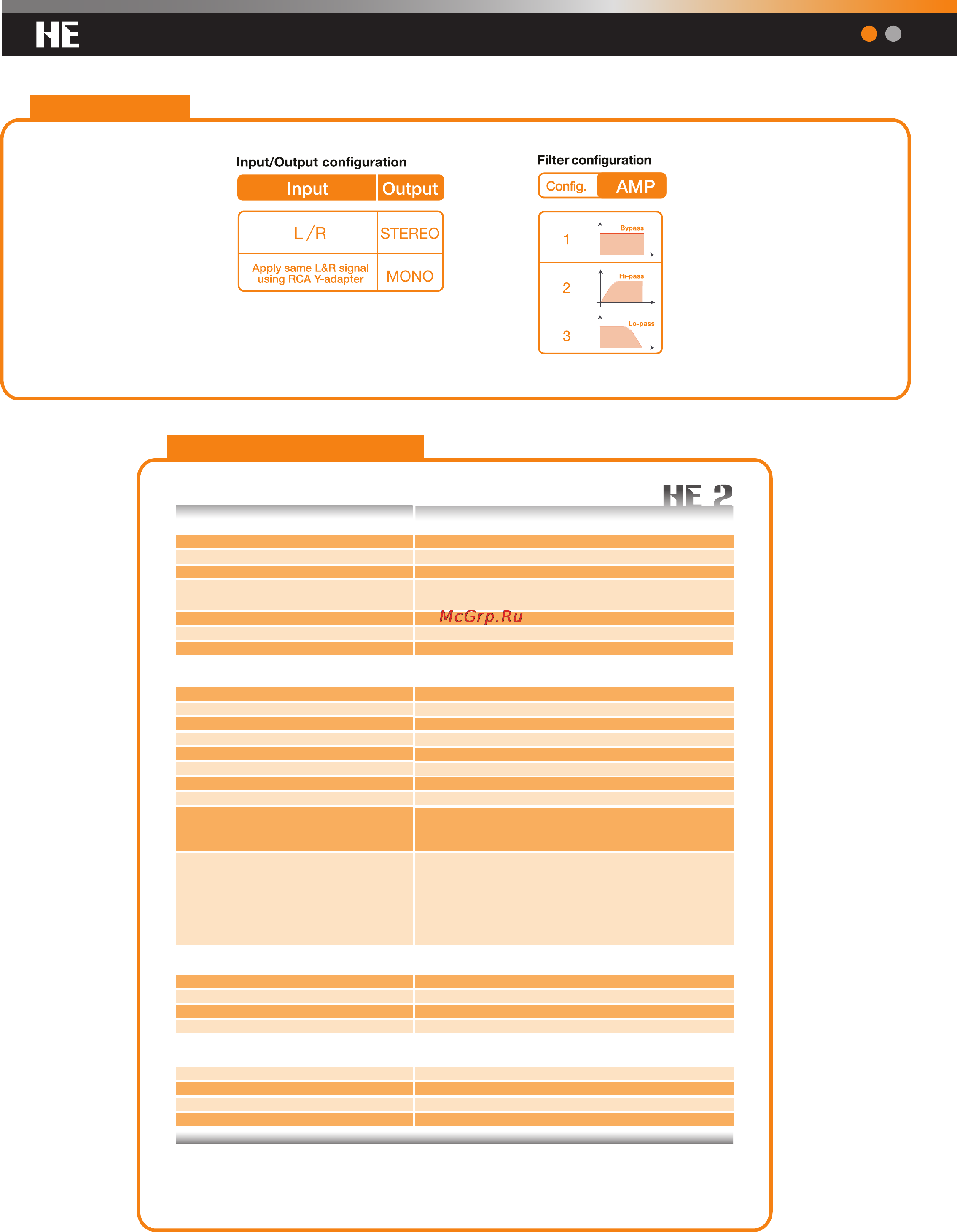 Hertz Hertz HE 2 [6/6] Advanced web manual he 2