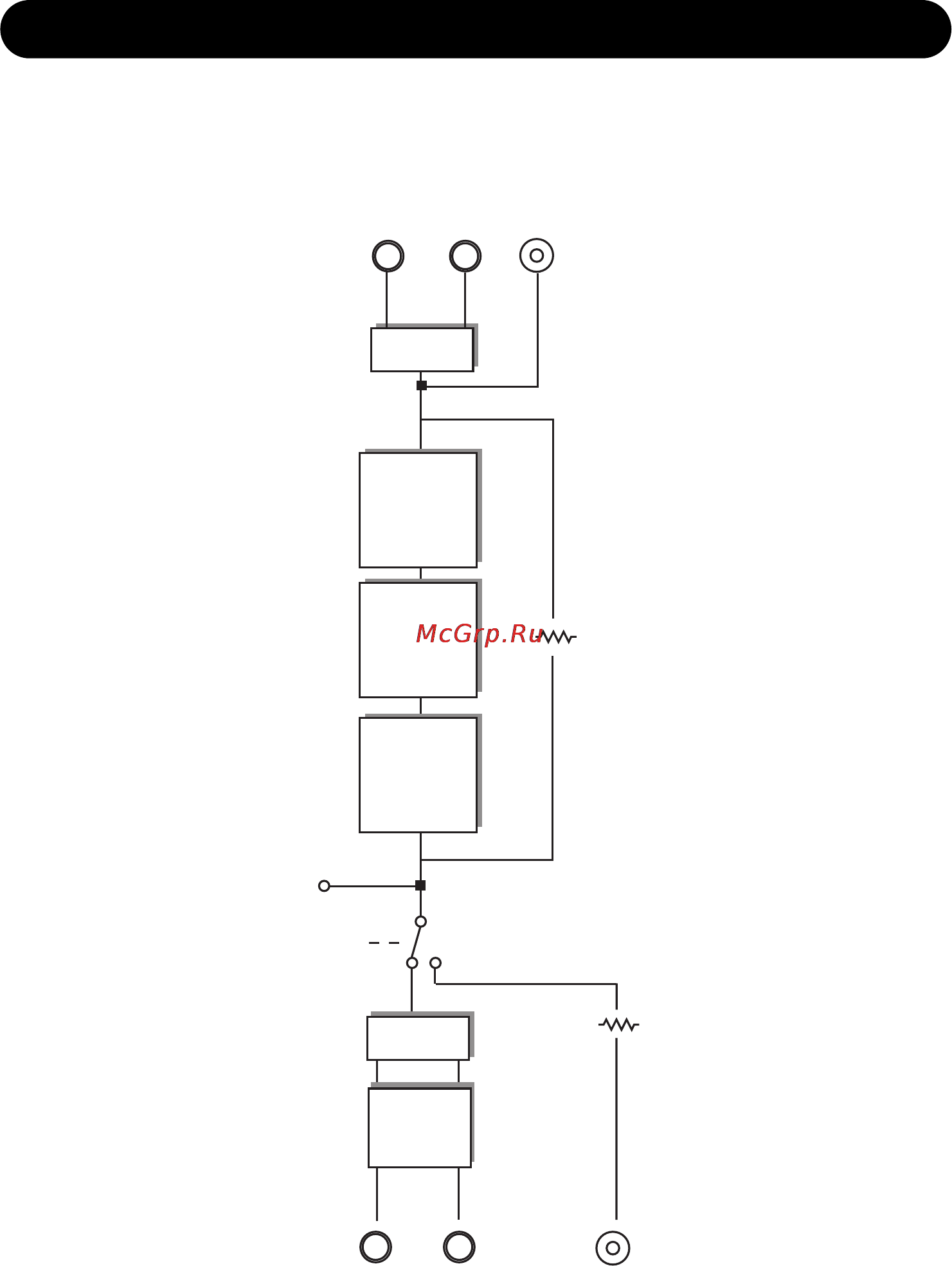 Tc Electronic C300 [11/23] Signal flow