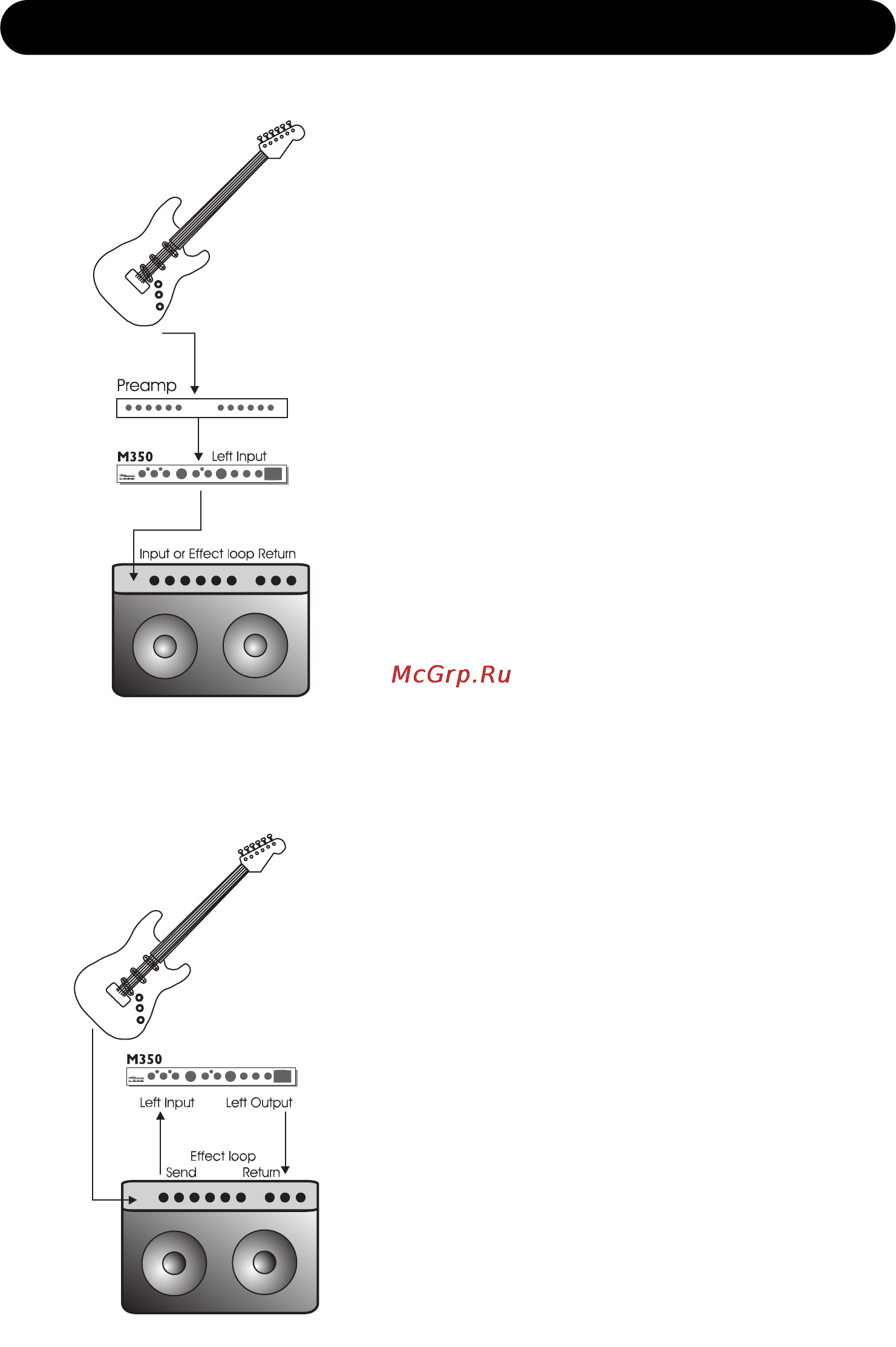 Tc Electronic M350 [15/34] Guitar setups