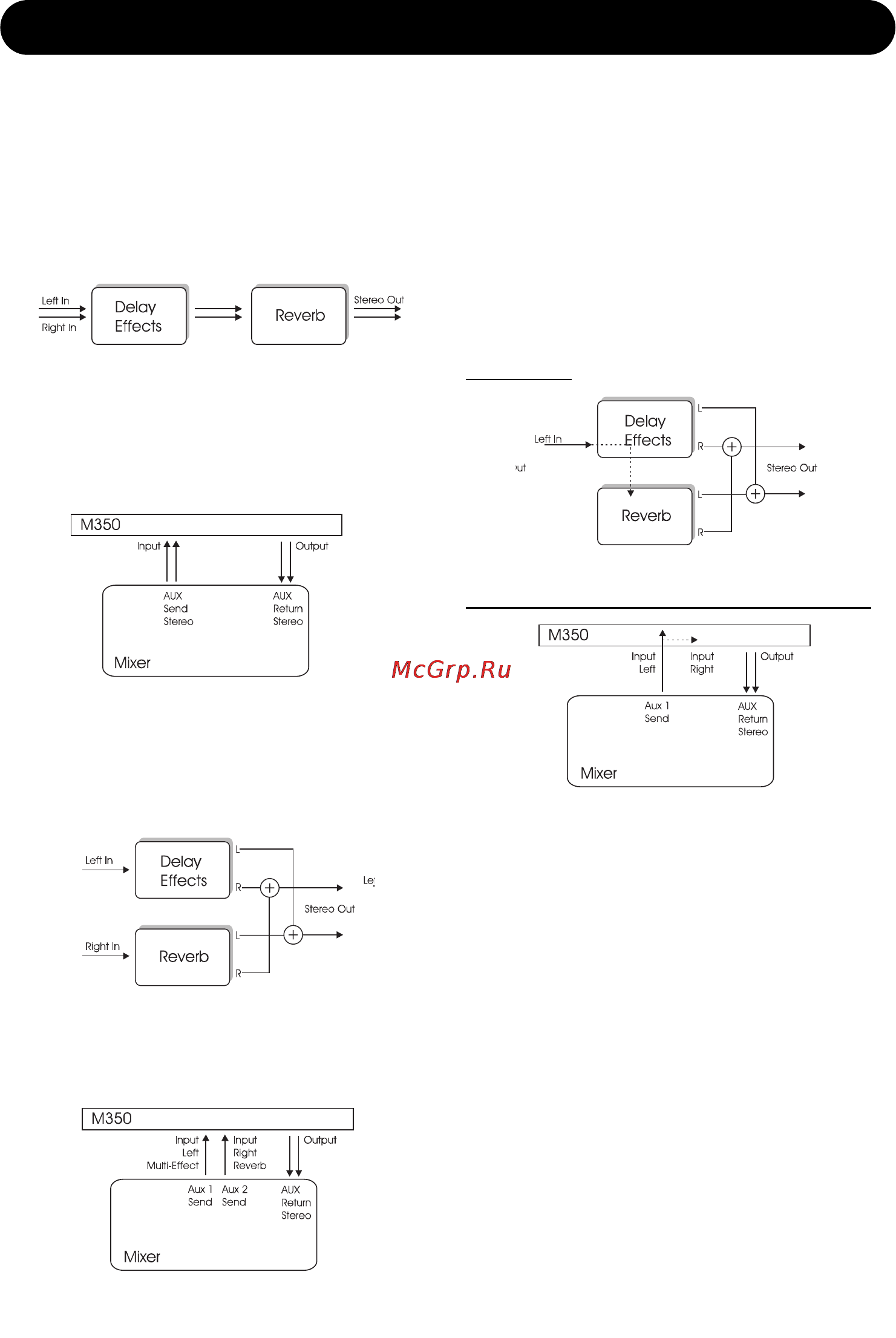 Tc Electronic M350 [25/34] Routings