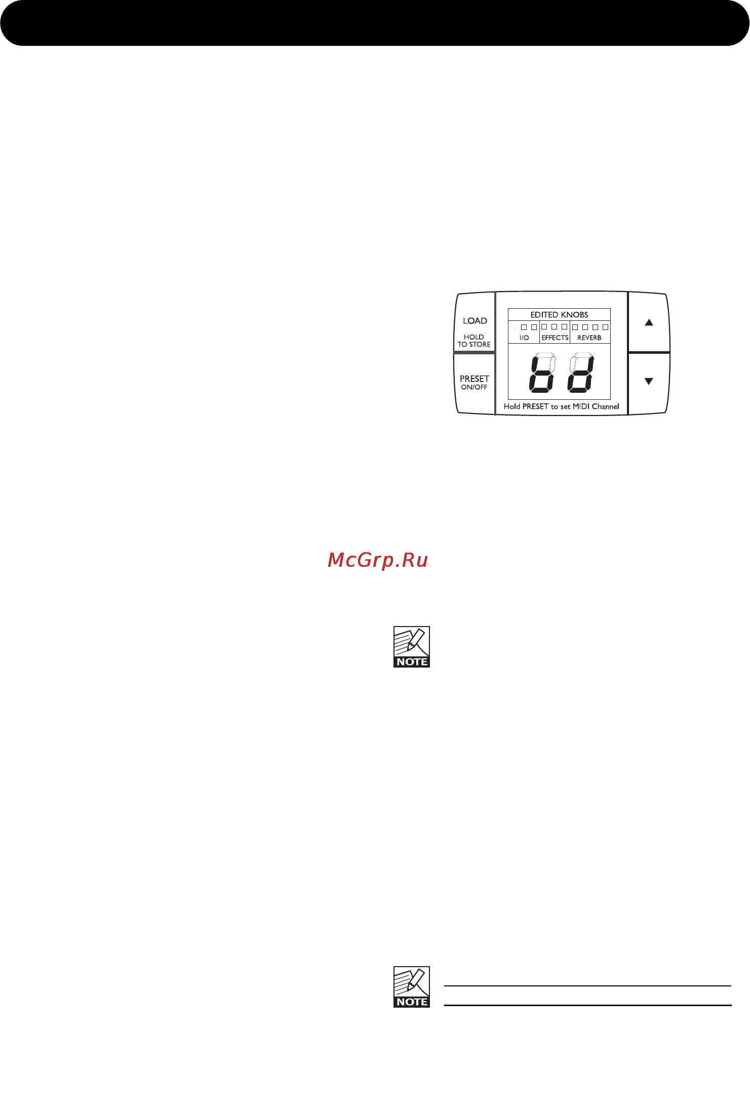 Tc Electronic M350 [33/34] Reset procedure