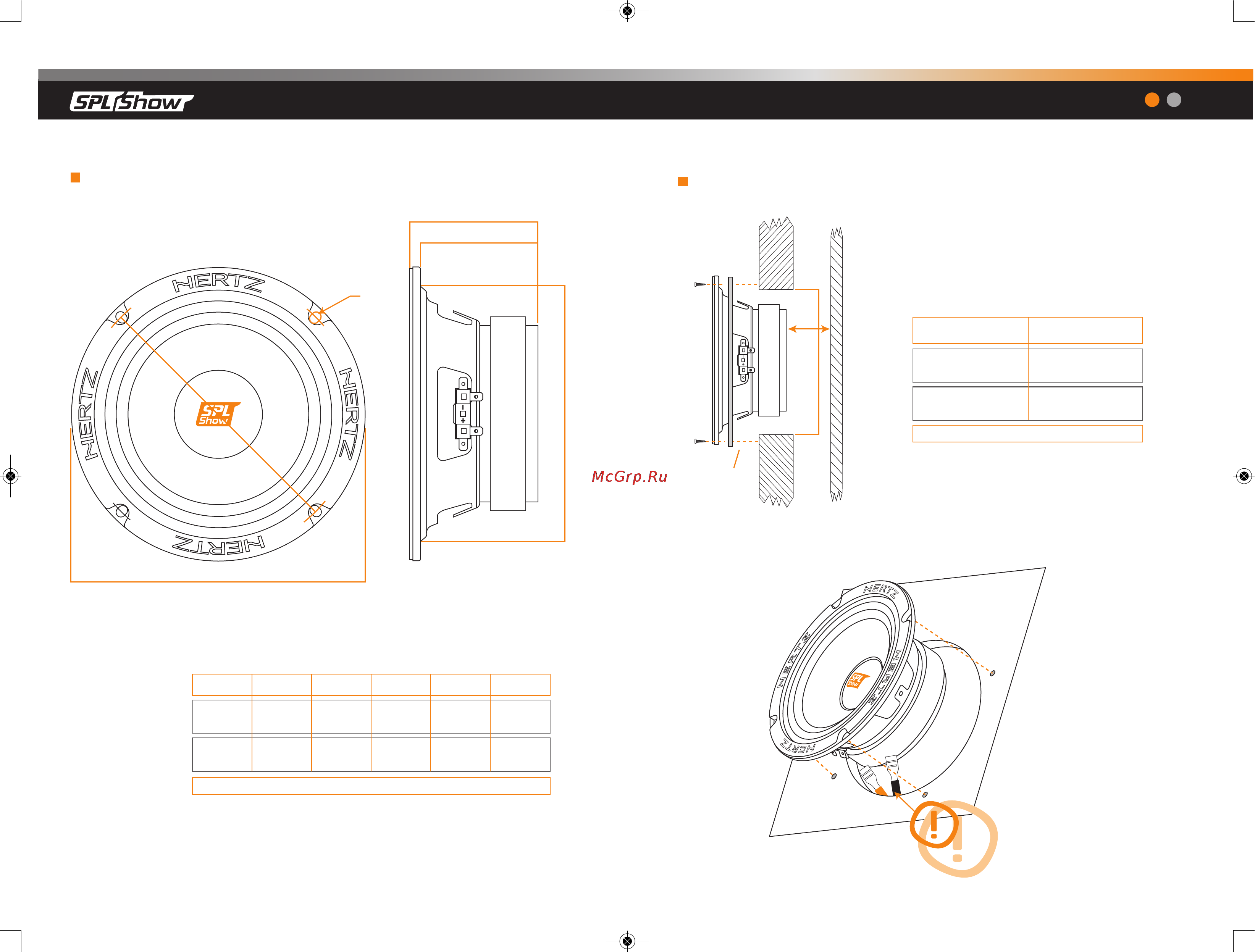 Hertz SV 165 Инструкция по эксплуатации онлайн [3/20] 11239