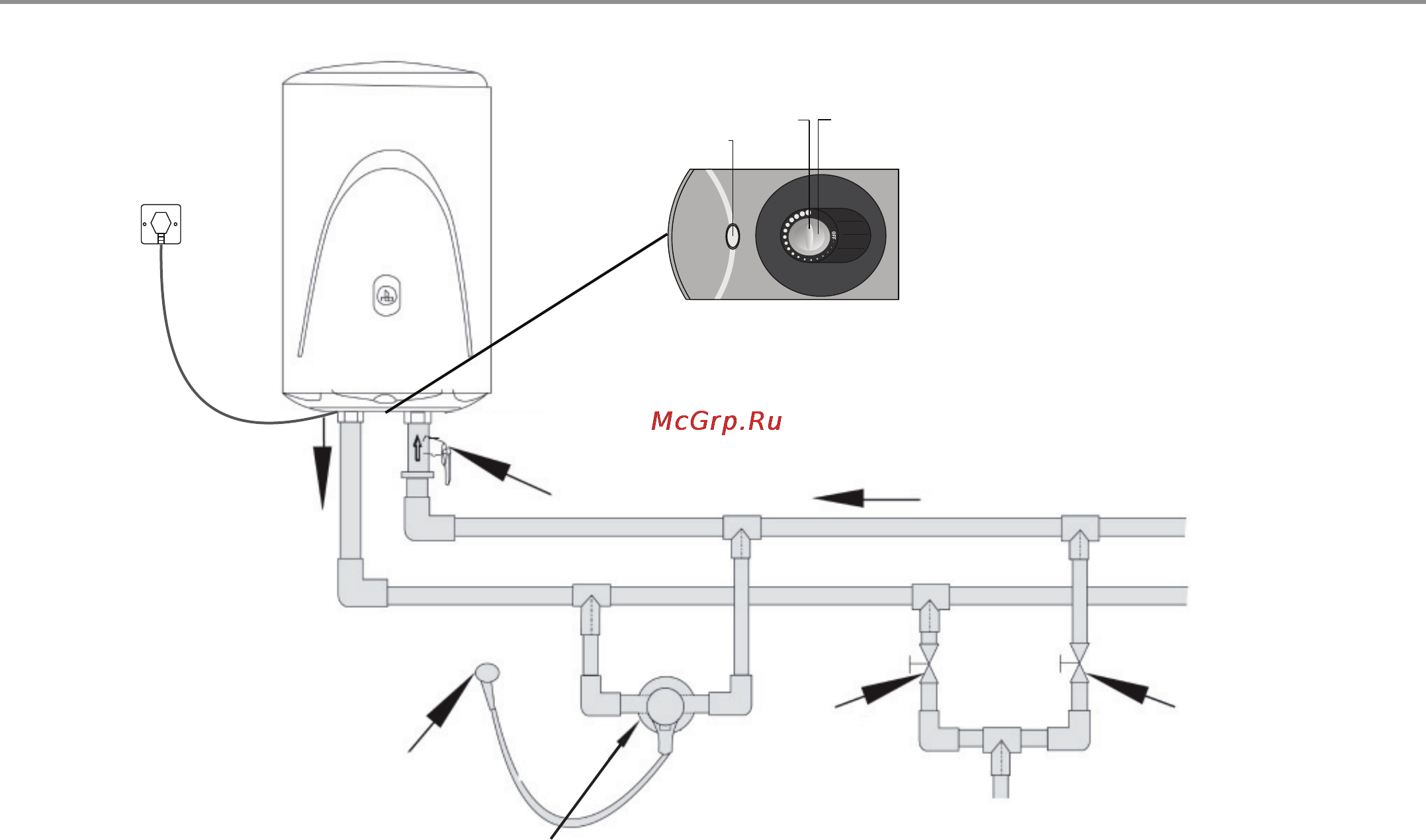 Haier ES45V-A1(H) [9/23] Инструкция по установке