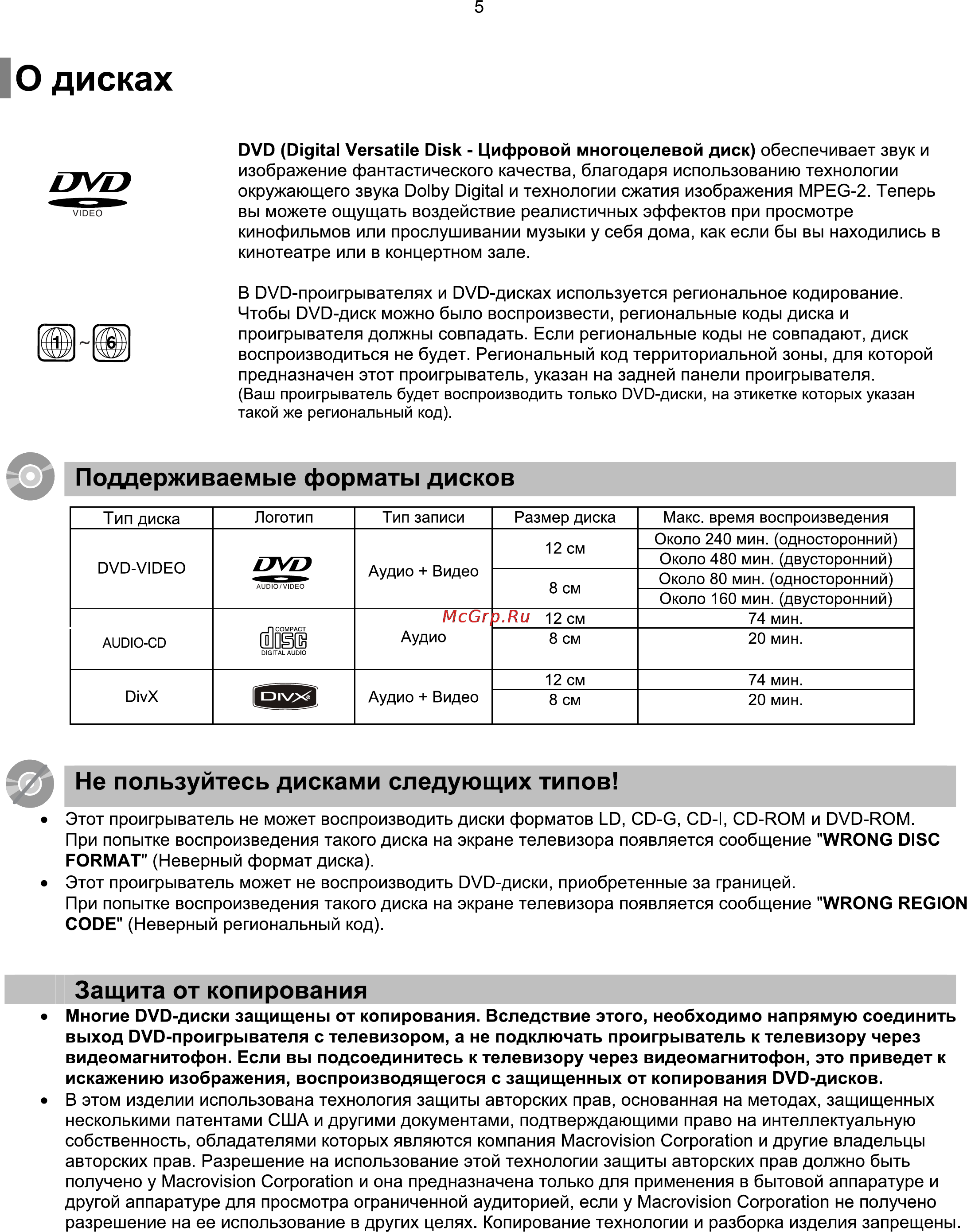 Samsung HT-Z110 Инструкция по эксплуатации онлайн [6/66] 11344