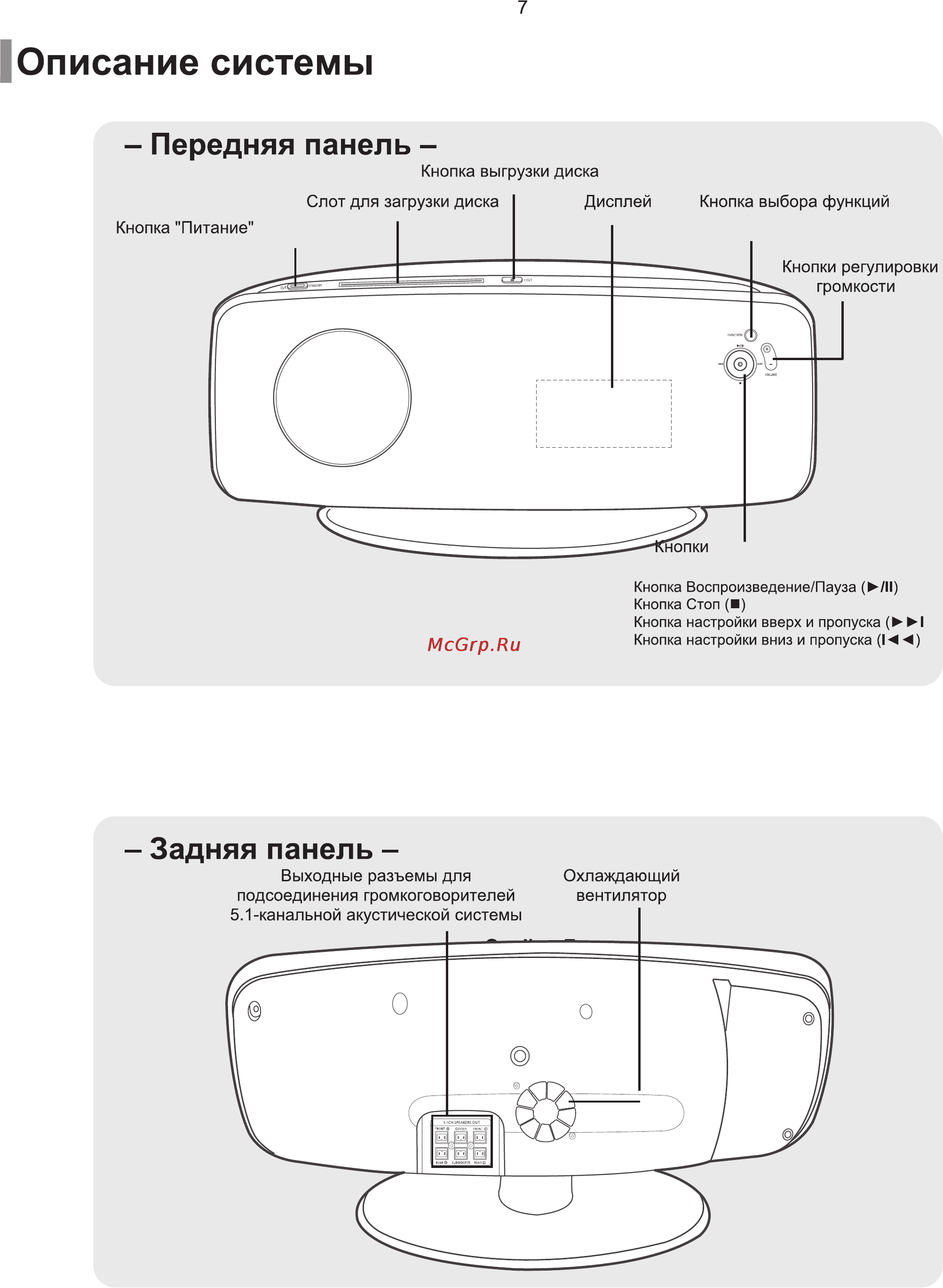 Samsung HT-XQ100 Инструкция по эксплуатации онлайн [8/80] 11363