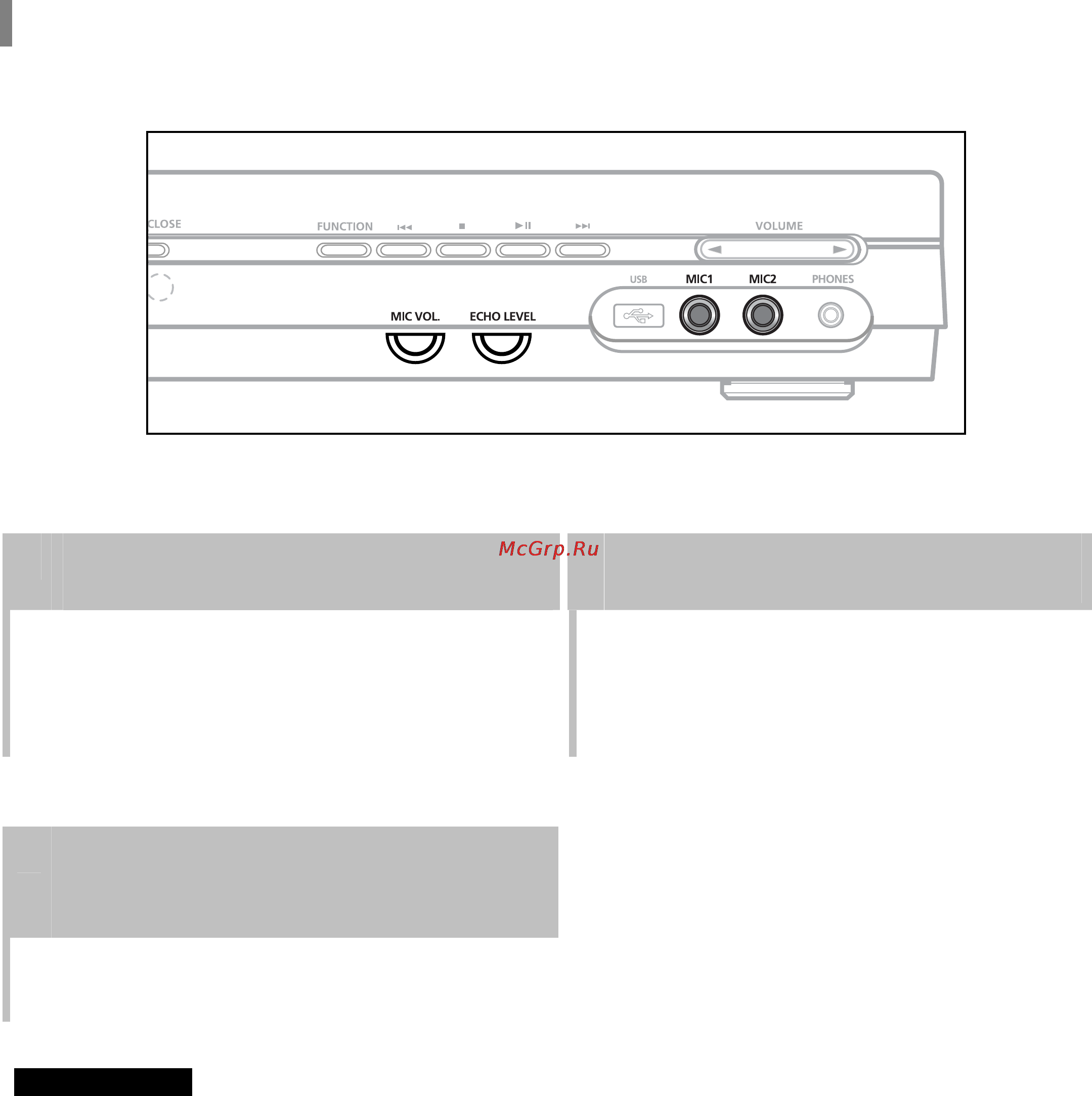 Samsung HT-TP33K [67/78] Подключите микрофон к гнезду для
