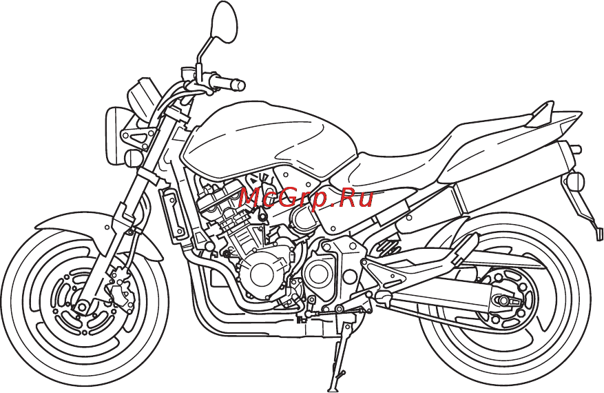 Honda CB900F (2010) [3/149] Honda cb900f руководство по эксплуатации