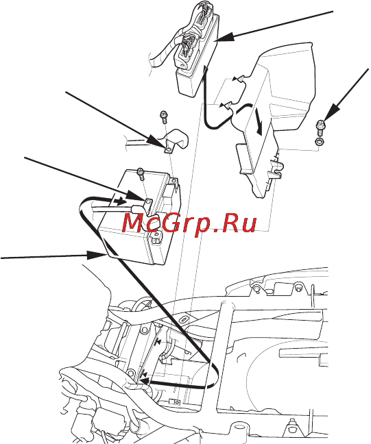 Honda CB1300SA (2010) Инструкция по эксплуатации онлайн [143/166] 11454