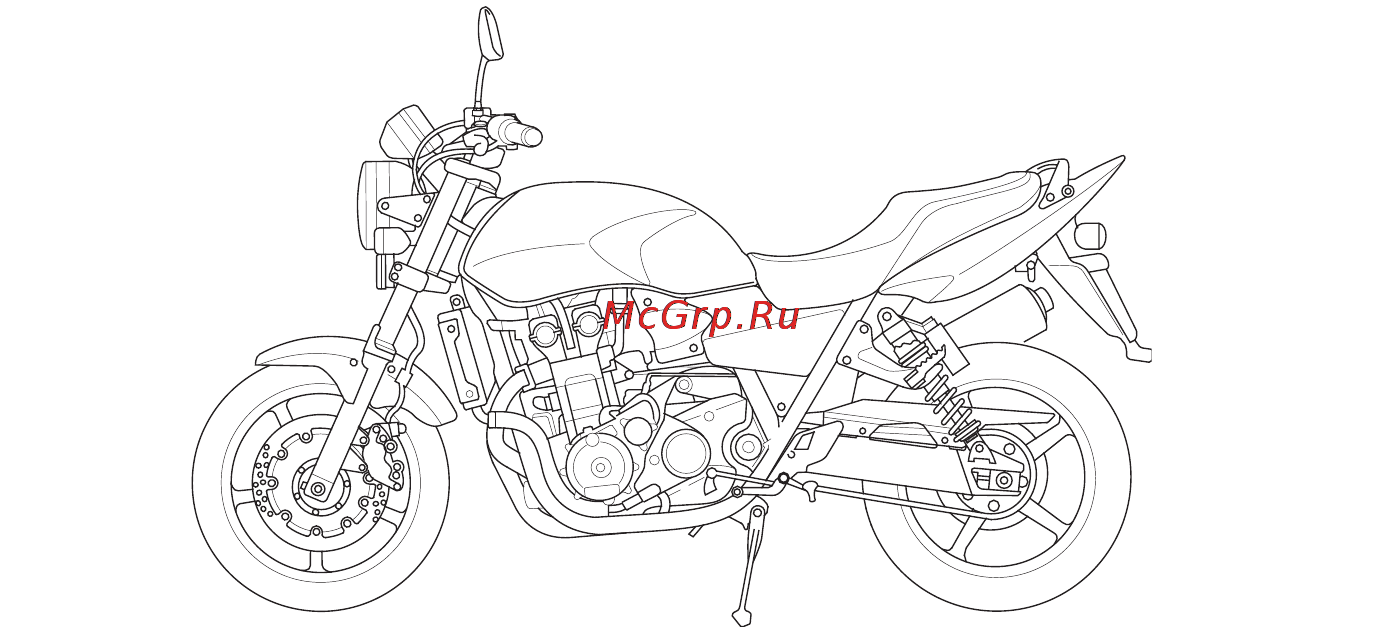 Honda CB1300SA (2010) [2/166] Honda cb1300 руководство по эксплуатации