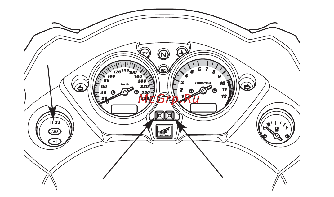 Honda CBF1000A (2010) Инструкция по эксплуатации онлайн [51/144] 11462