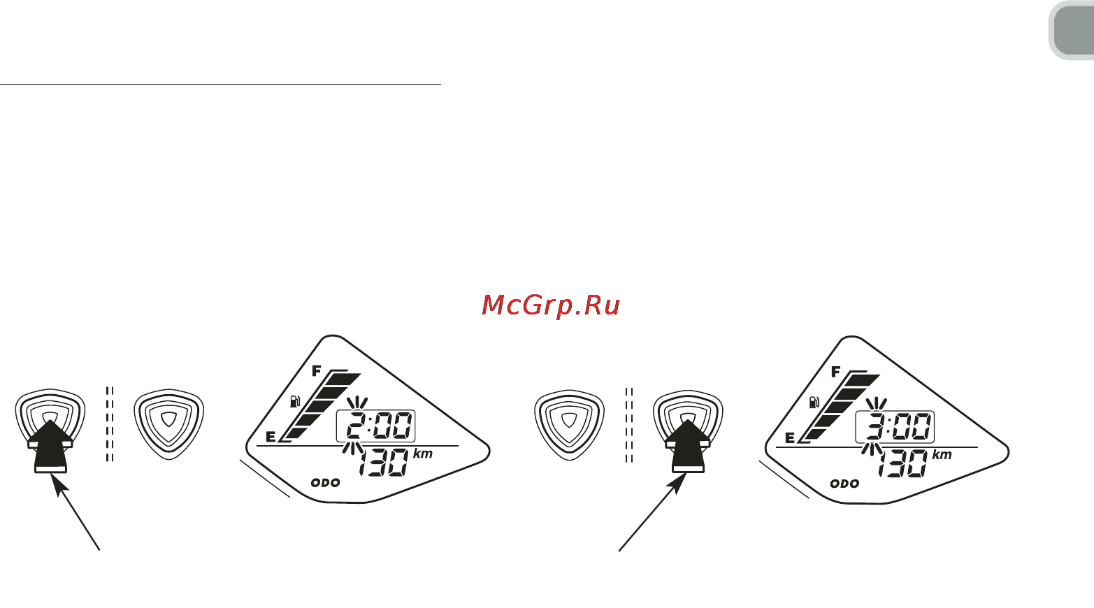 Honda CB1000R (2010) [41/160] 1 set button