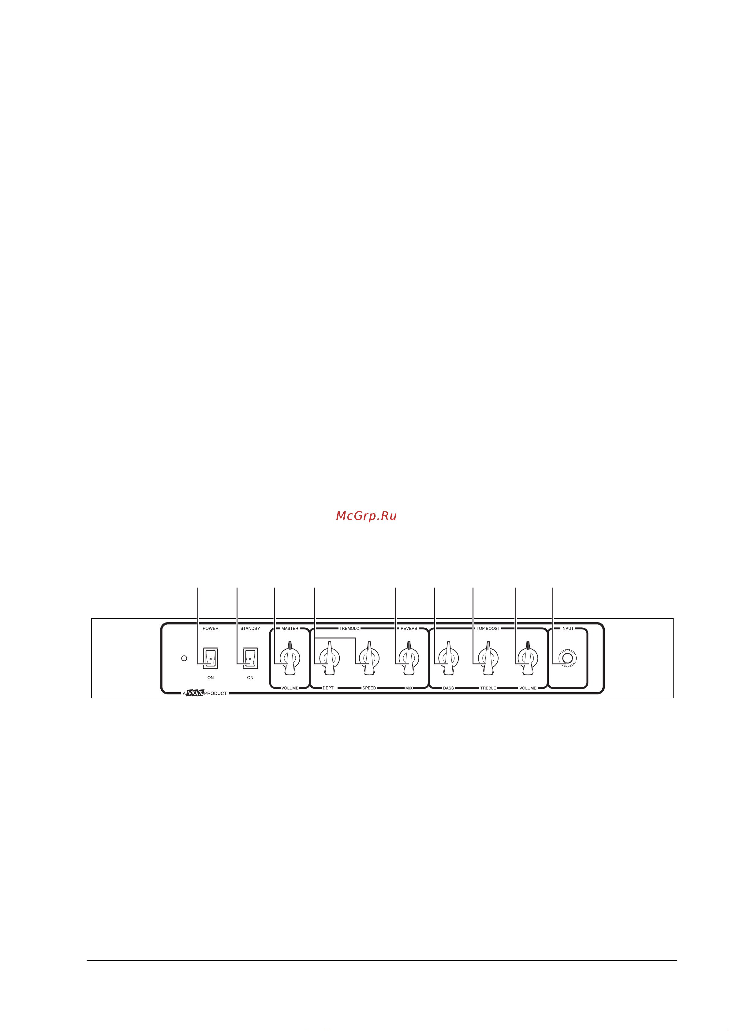Vox AC15CC1 [3/5] Введение