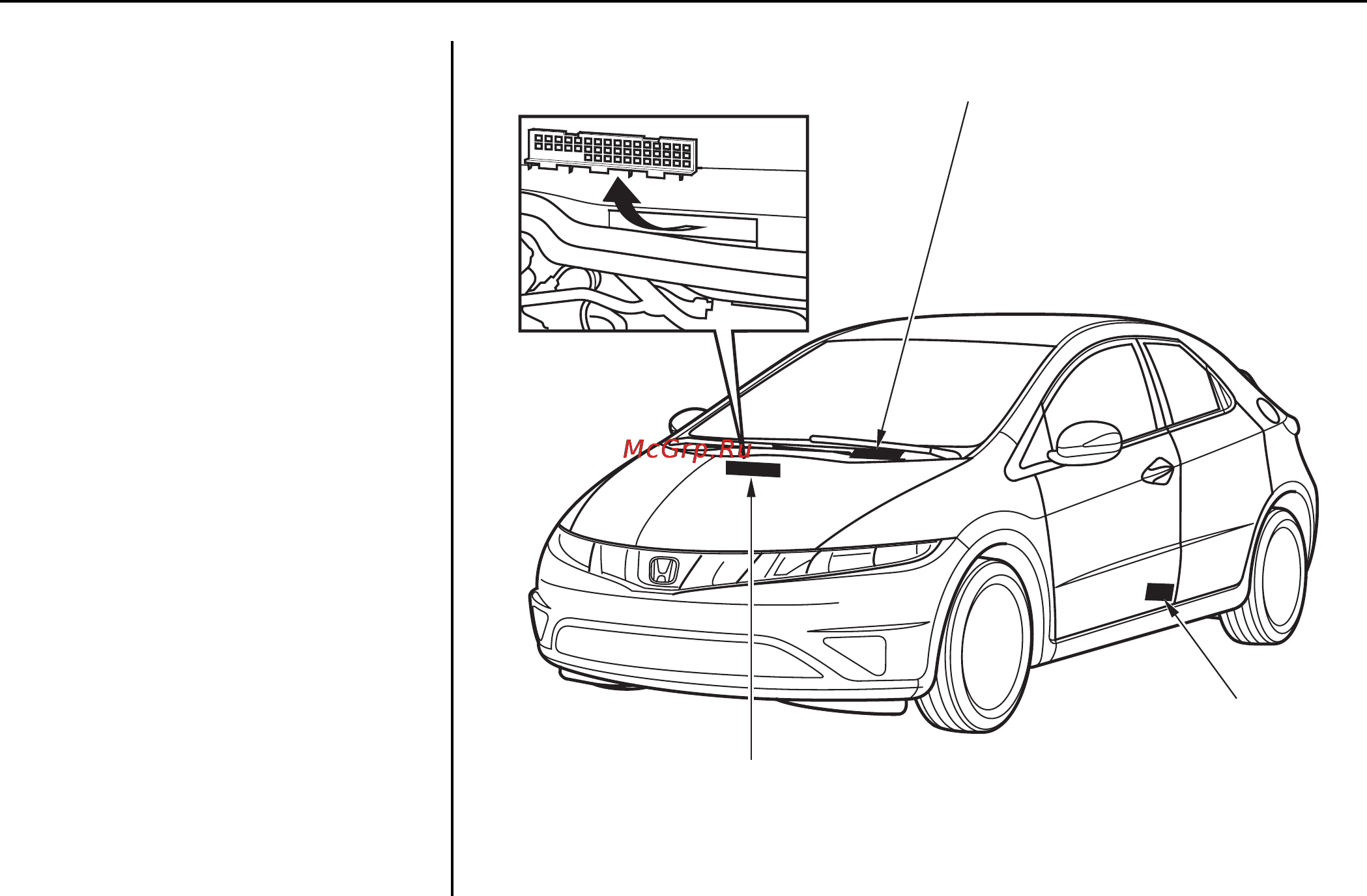 Honda Civic 5D [468/480] Идентификационные номера